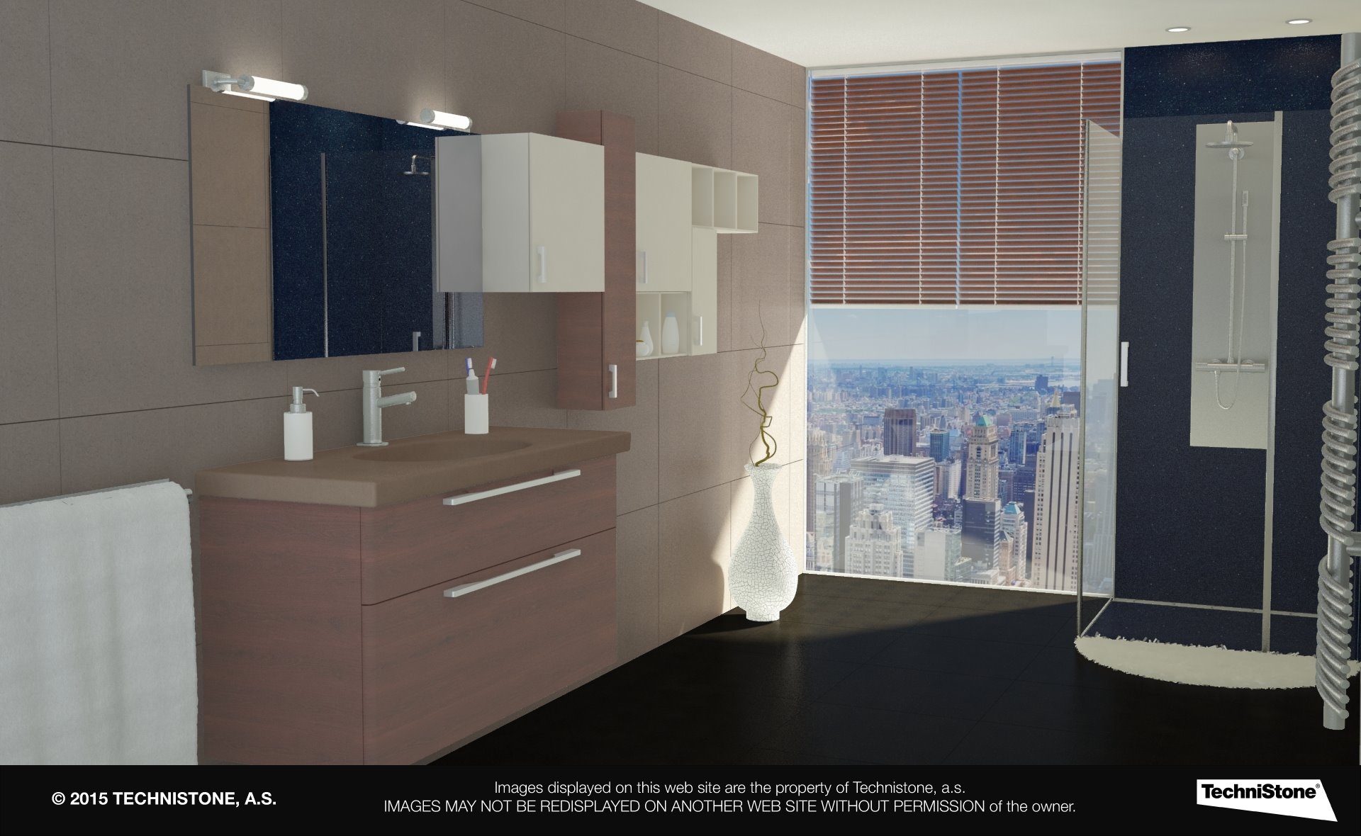 Modern bathroom