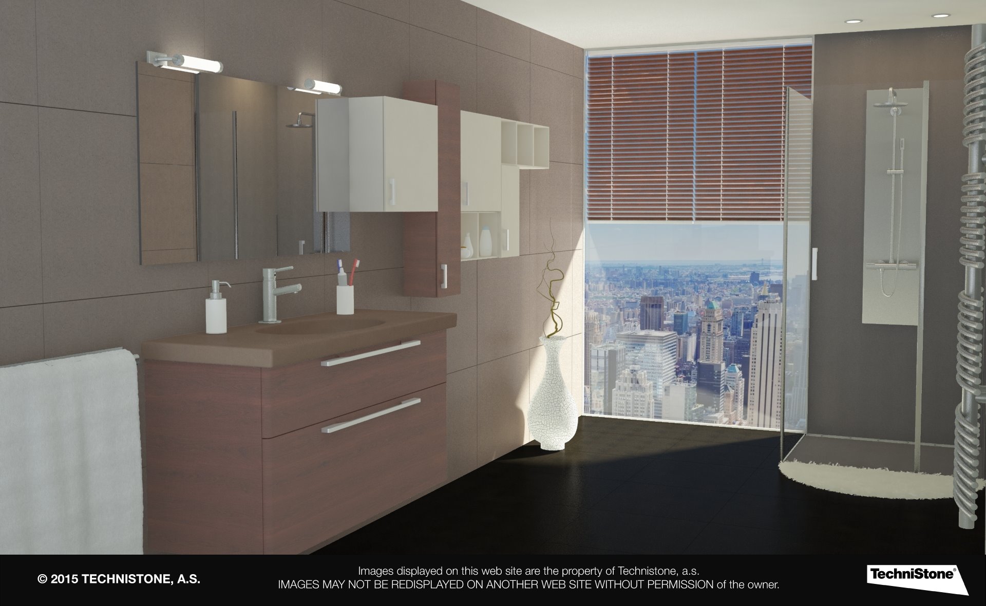 Modern bathroom