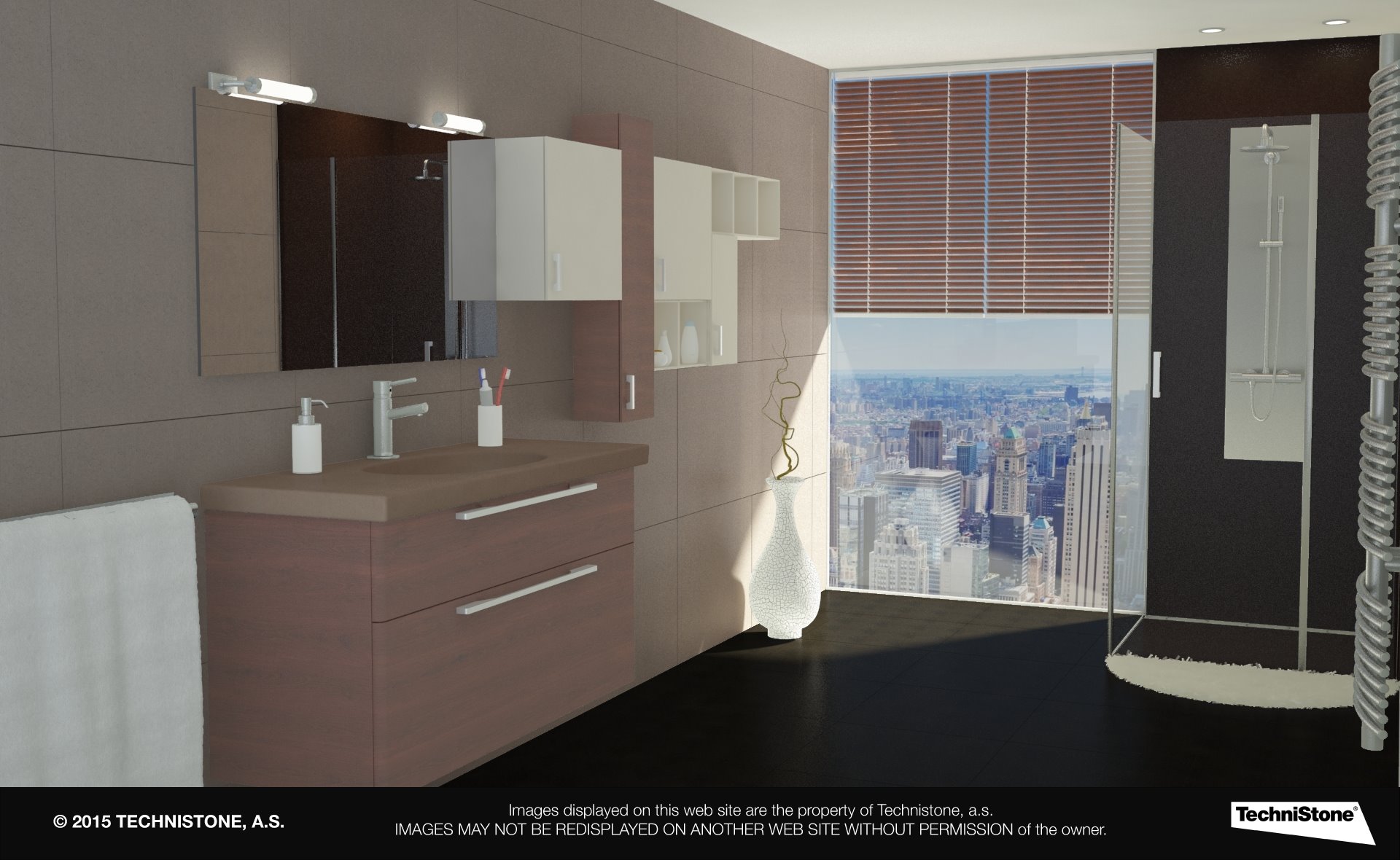Modern bathroom