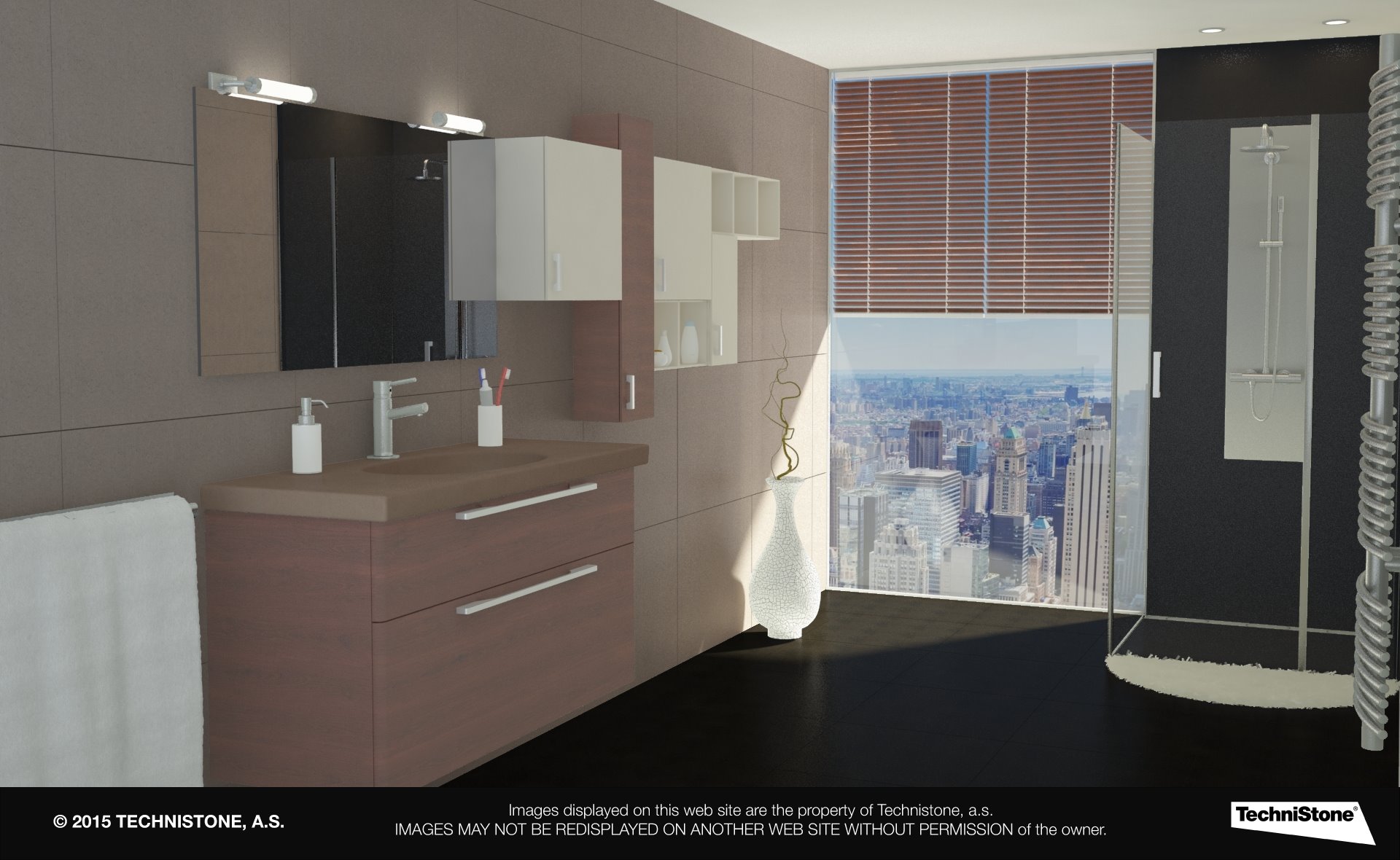 Modern bathroom