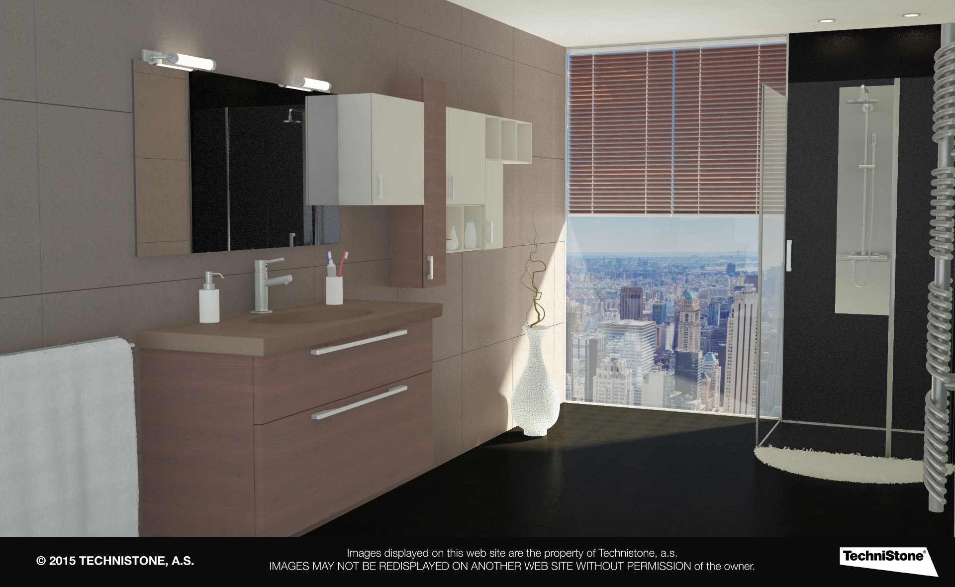 Modern bathroom