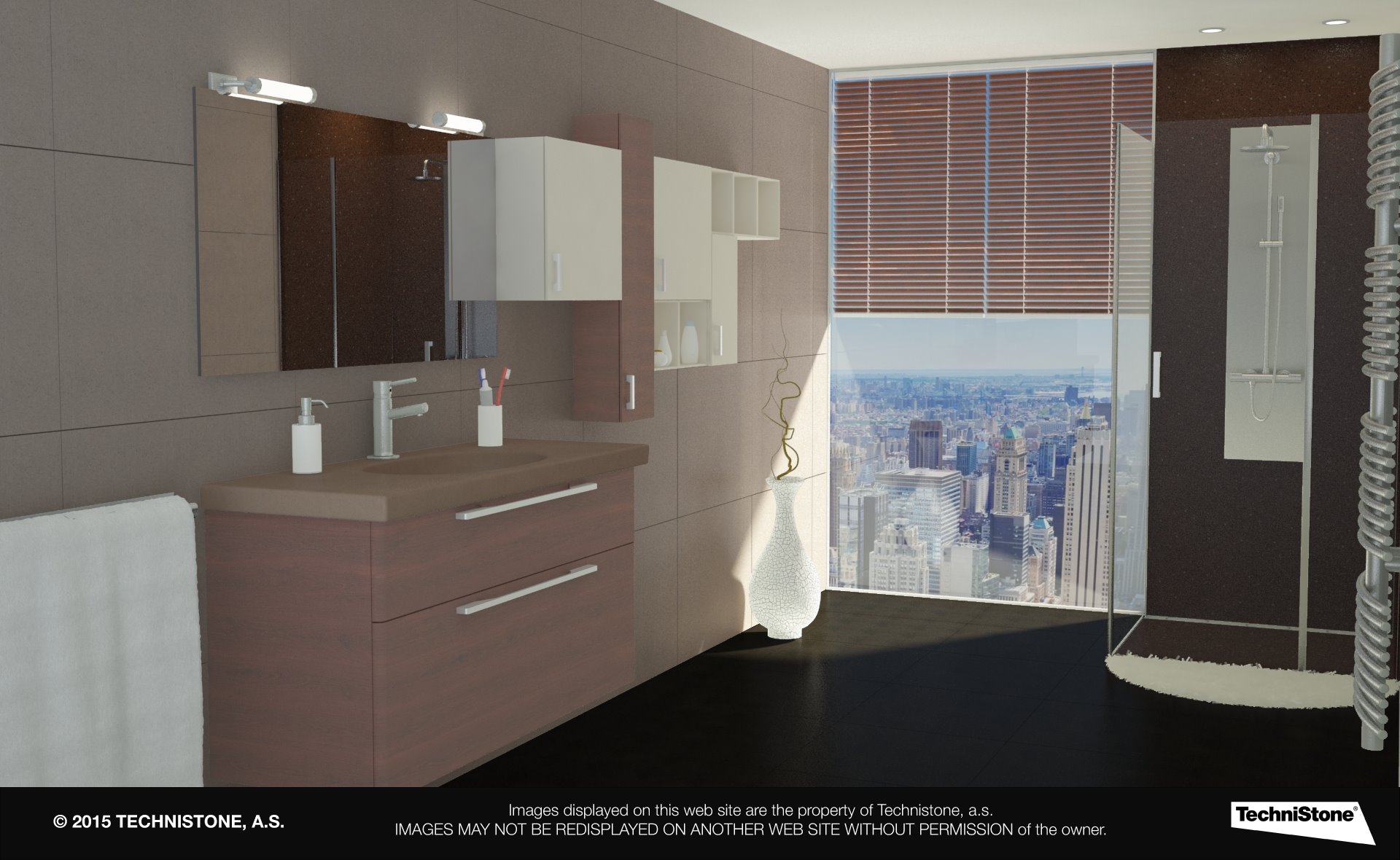 Modern bathroom
