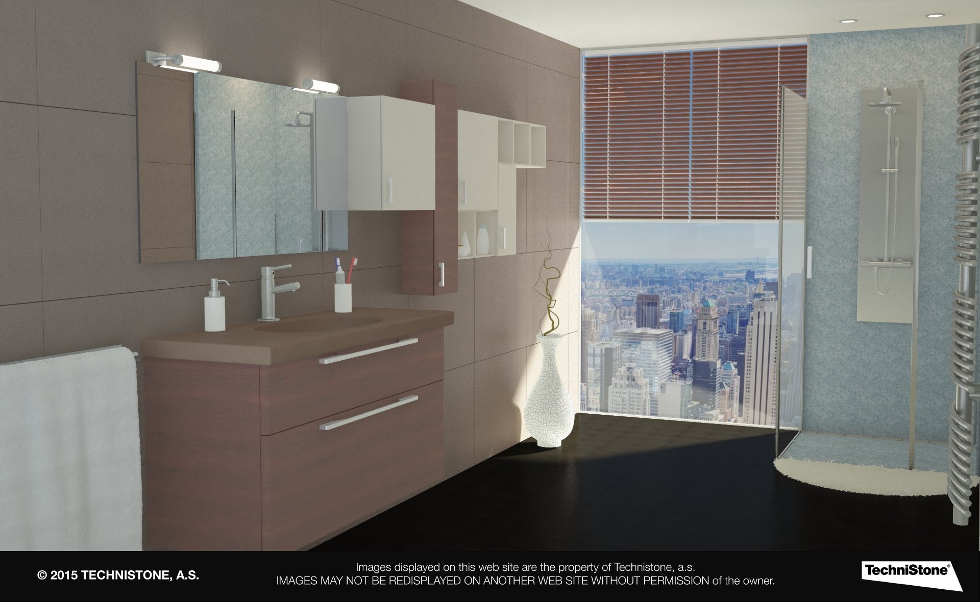 Modern bathroom