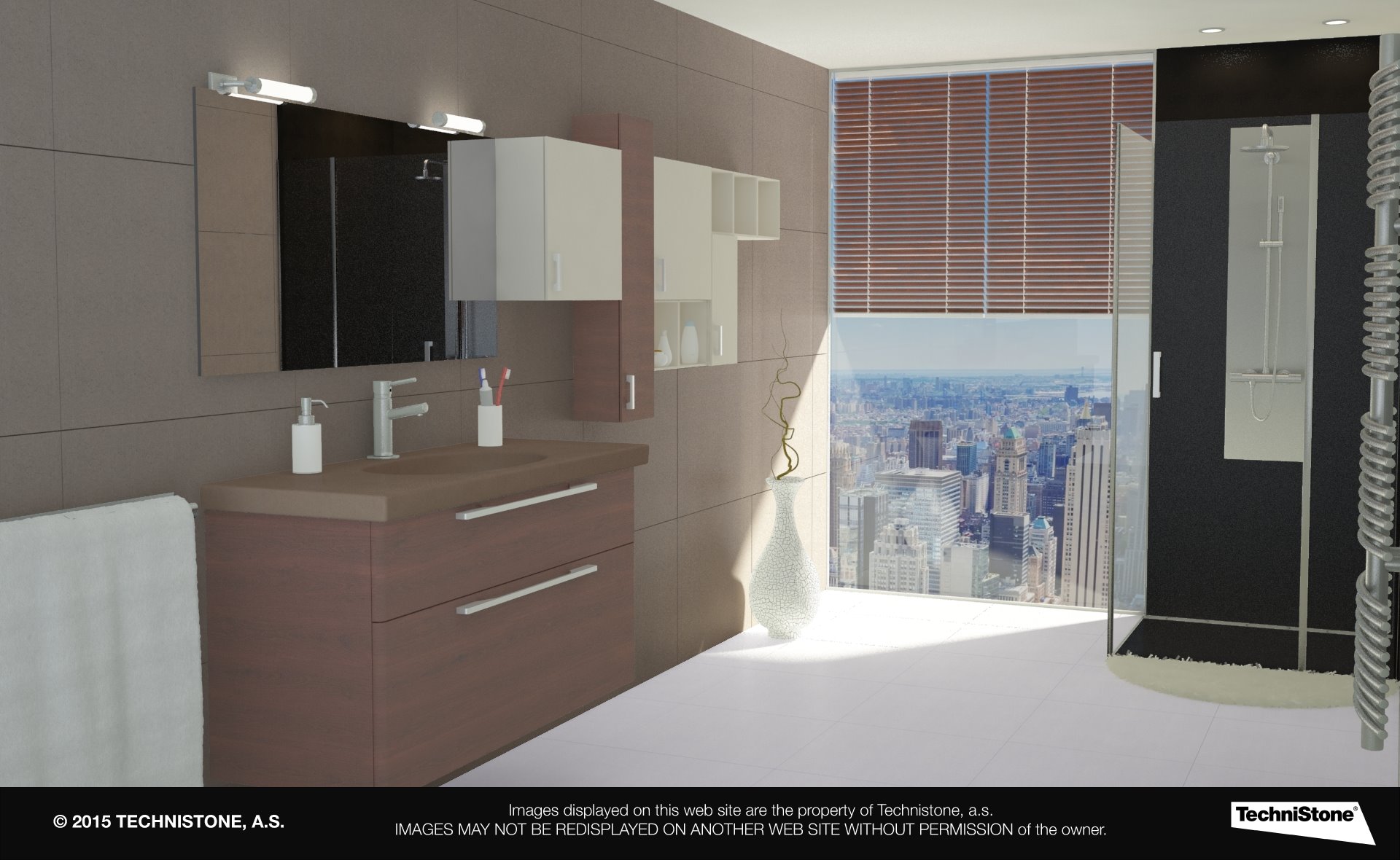 Modern bathroom