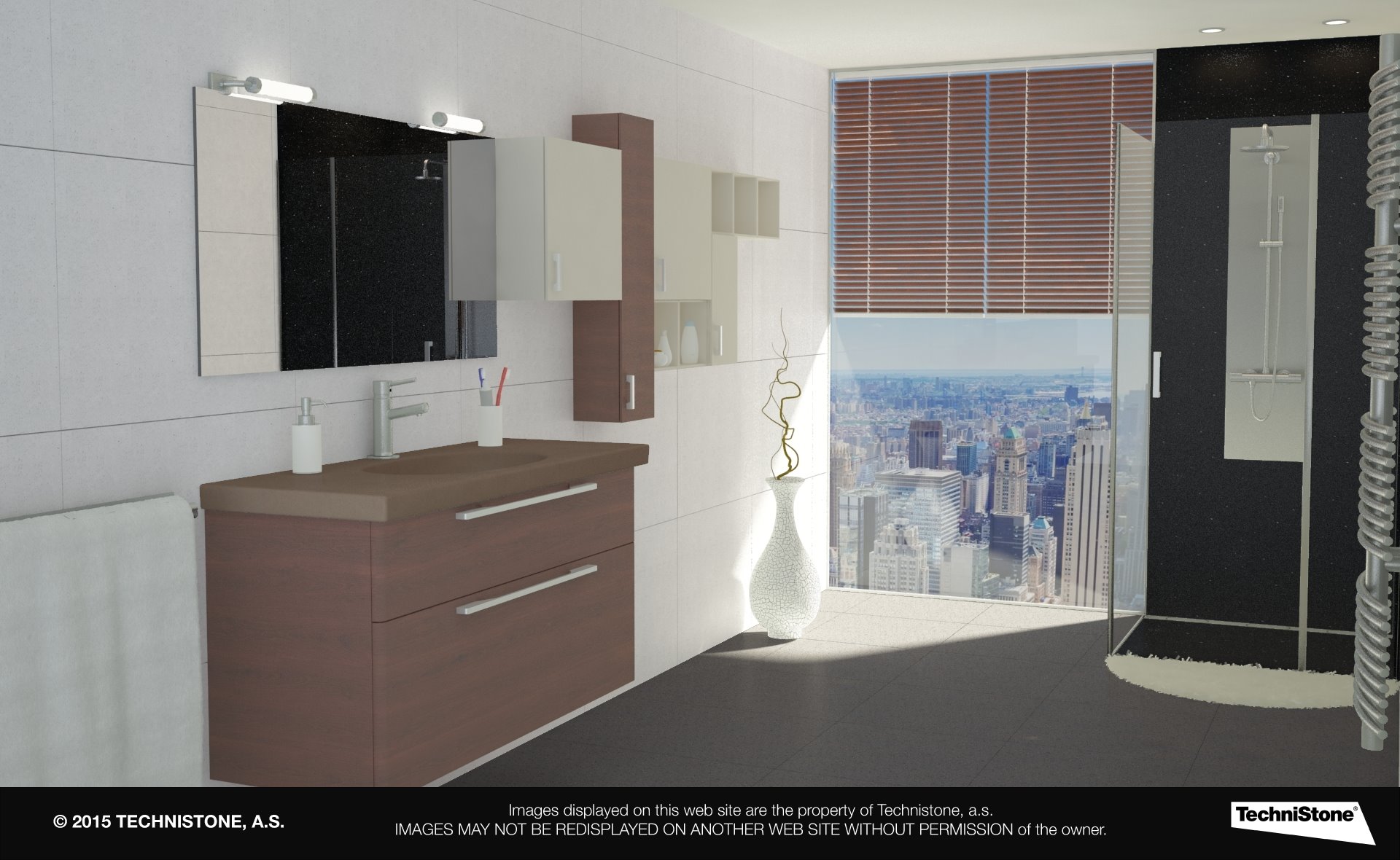 Modern bathroom