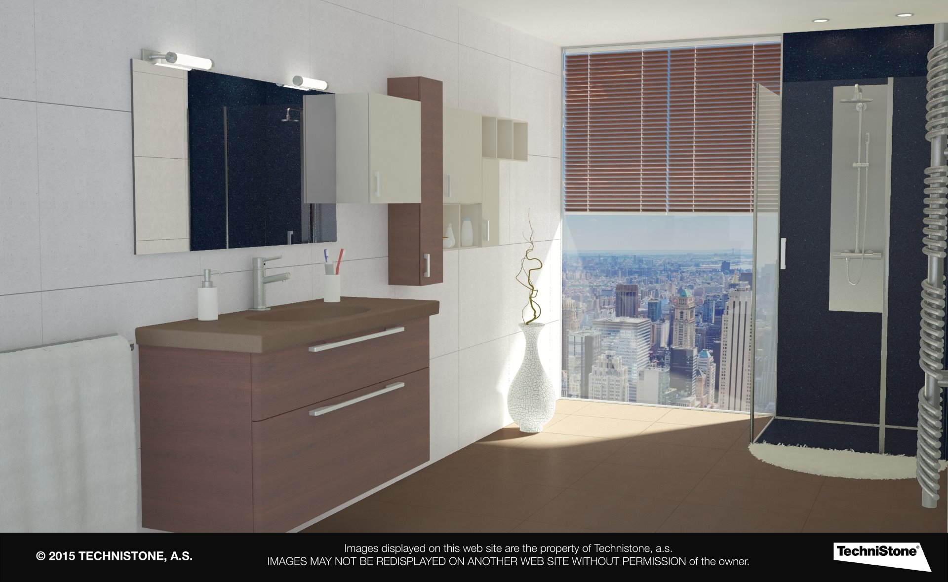 Modern bathroom
