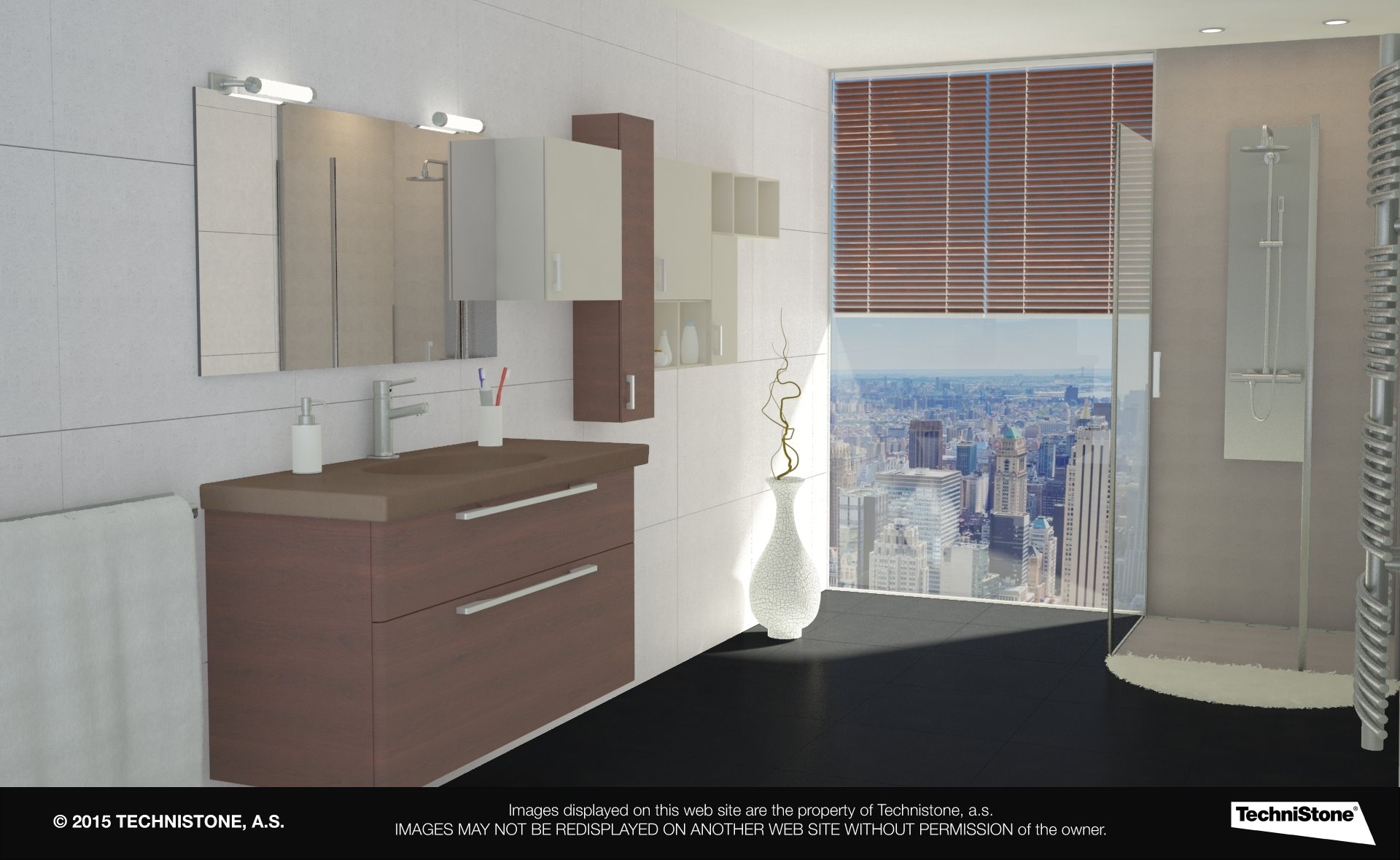 Modern bathroom