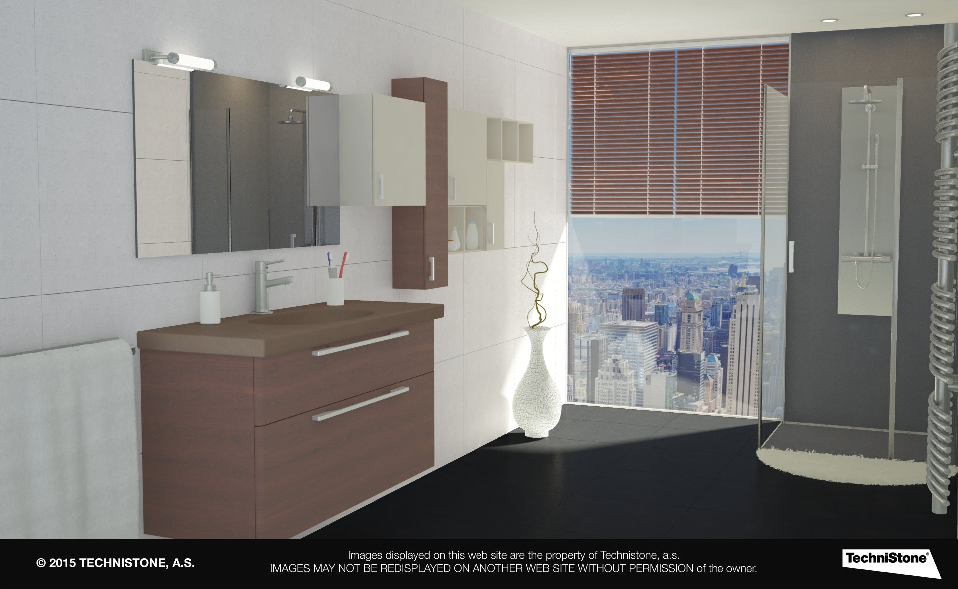 Modern bathroom
