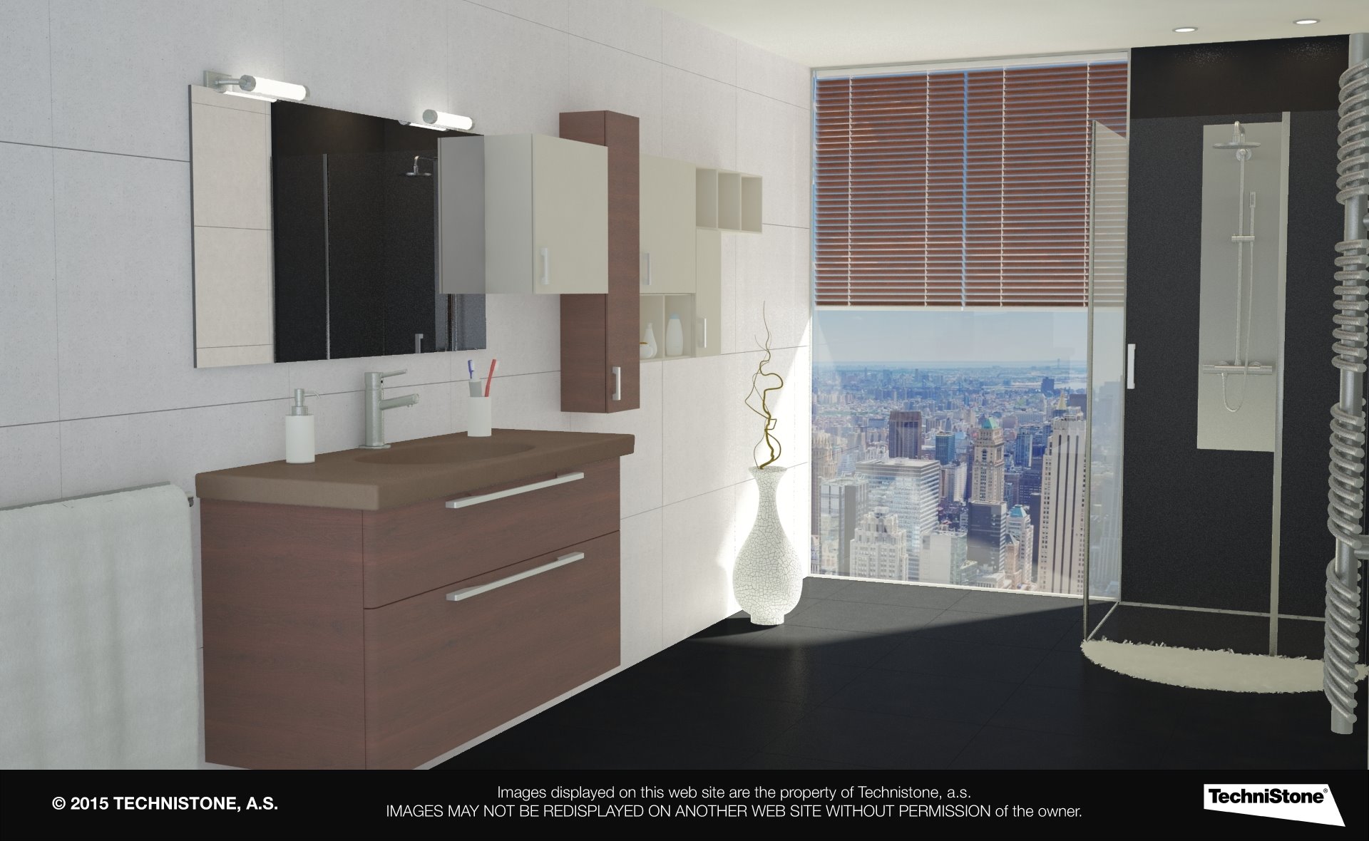 Modern bathroom