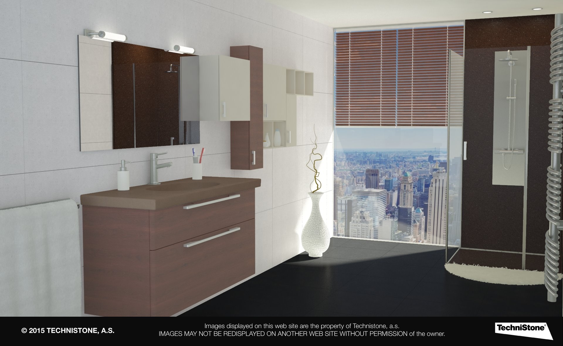 Modern bathroom