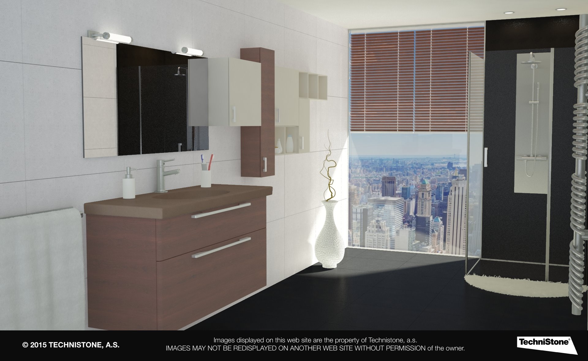 Modern bathroom