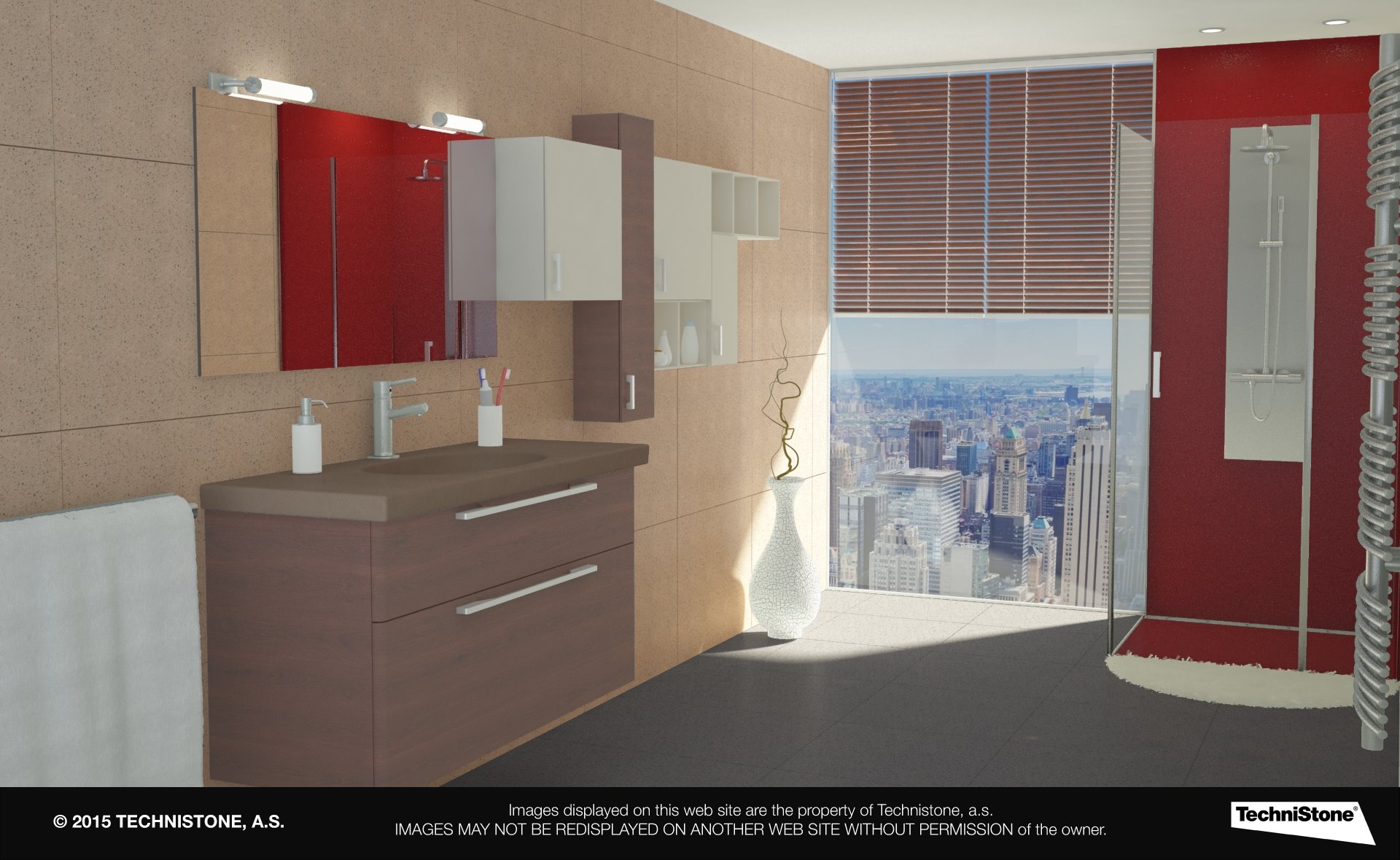 Modern bathroom