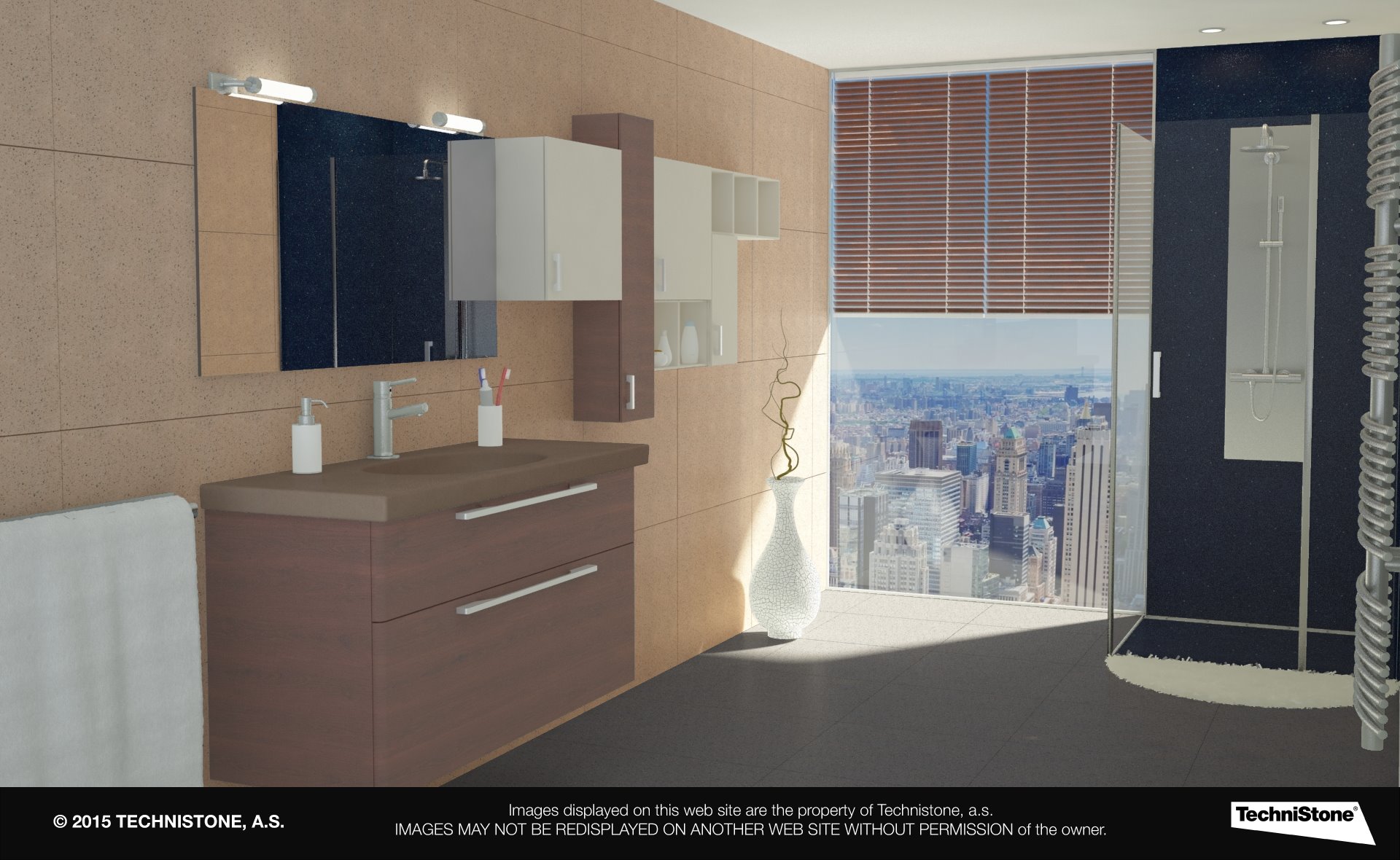 Modern bathroom