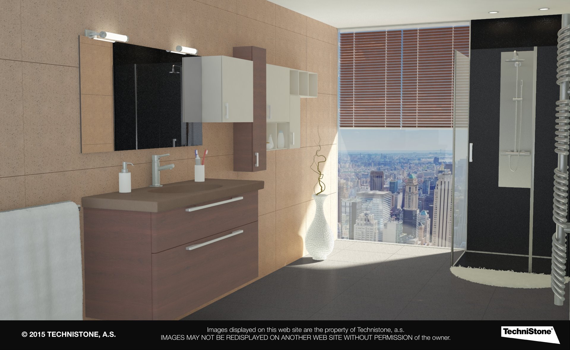 Modern bathroom
