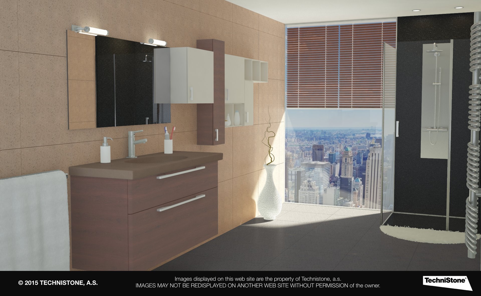 Modern bathroom
