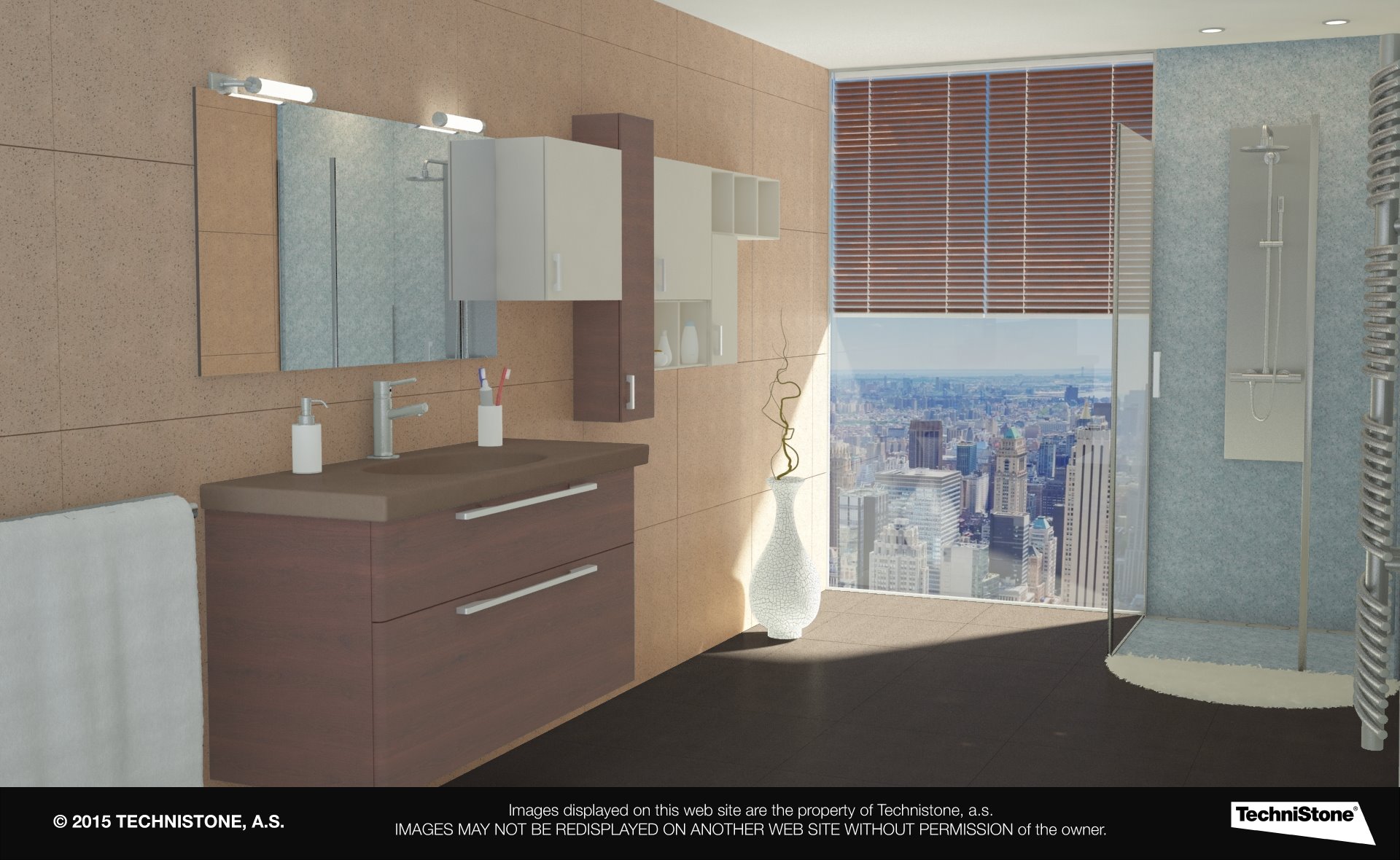 Modern bathroom
