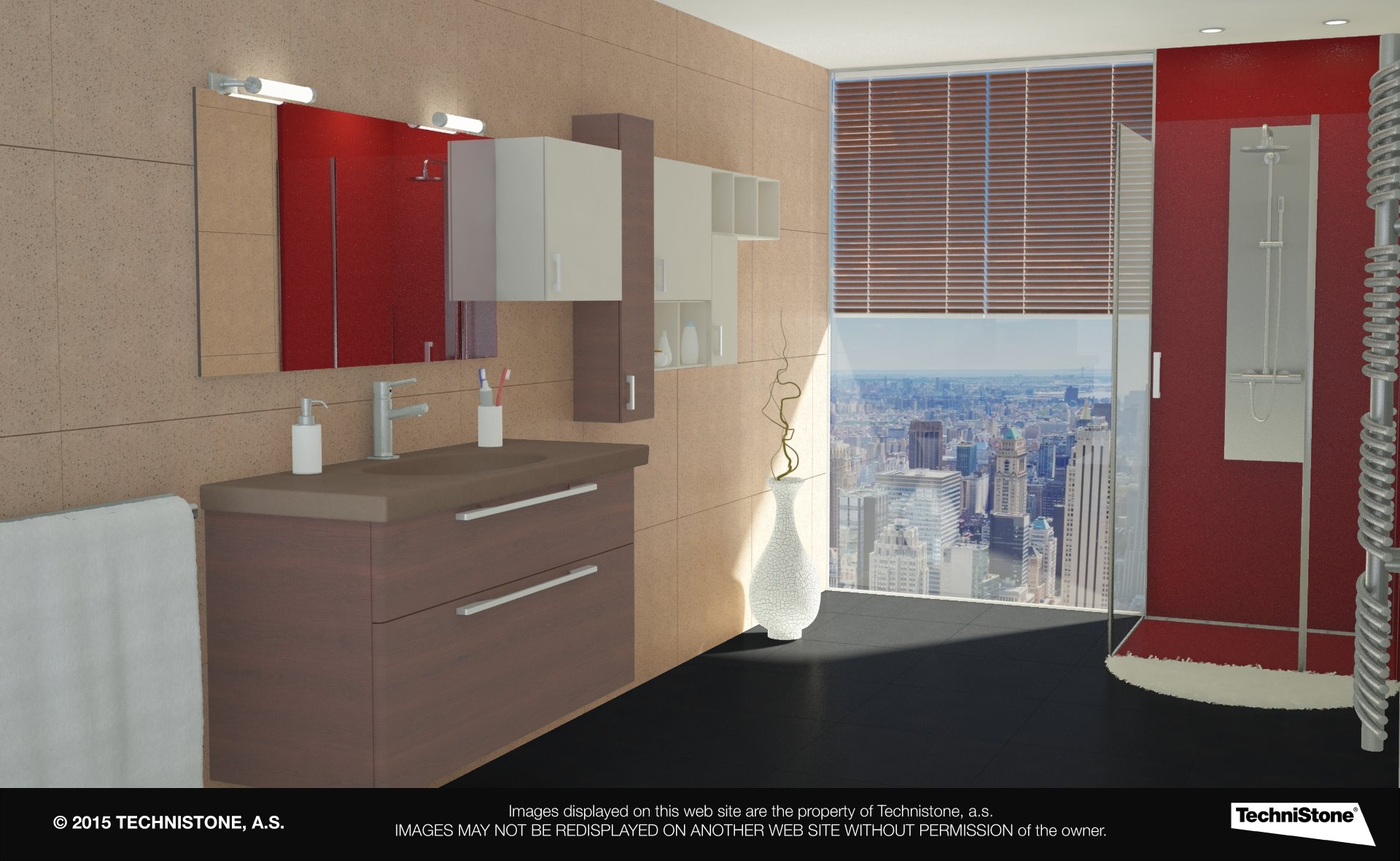 Modern bathroom