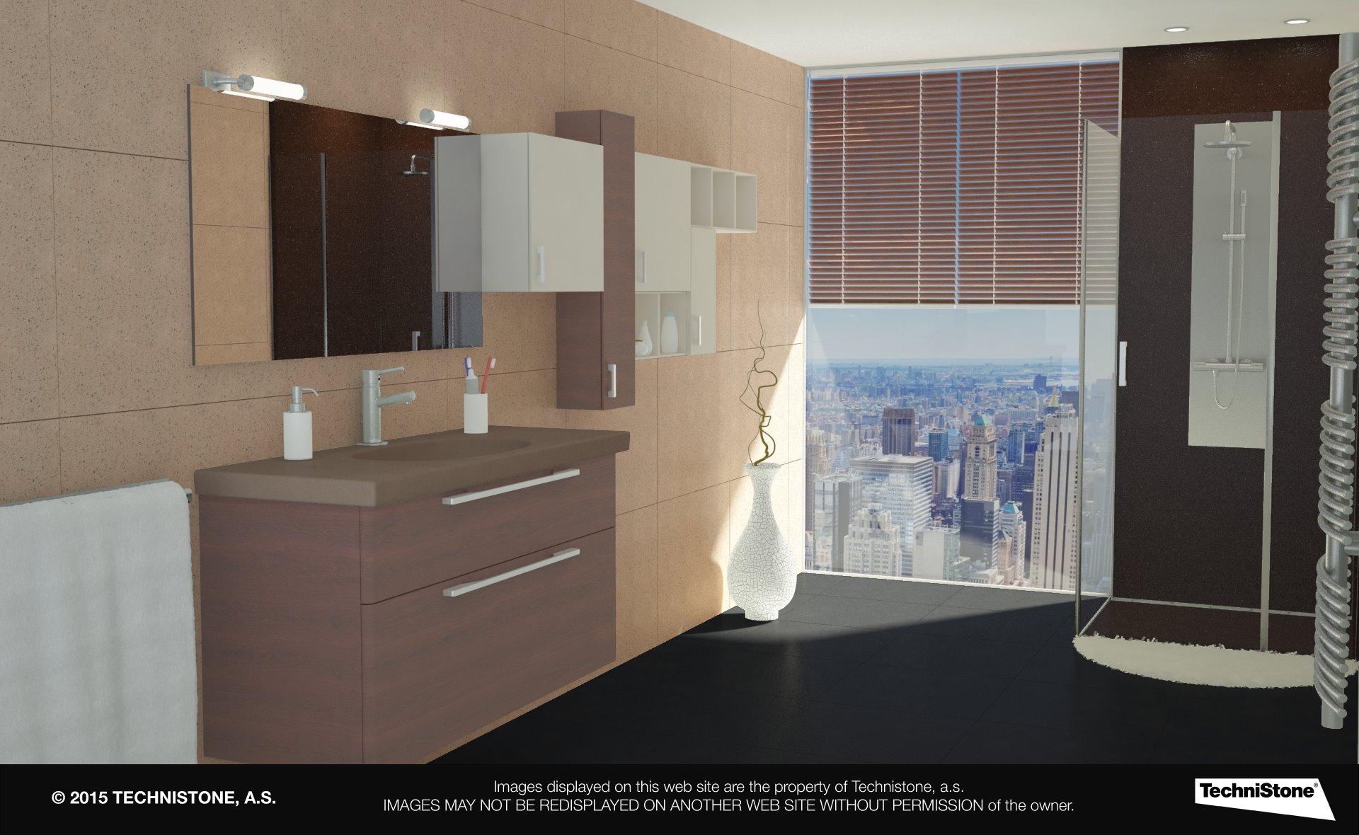 Modern bathroom