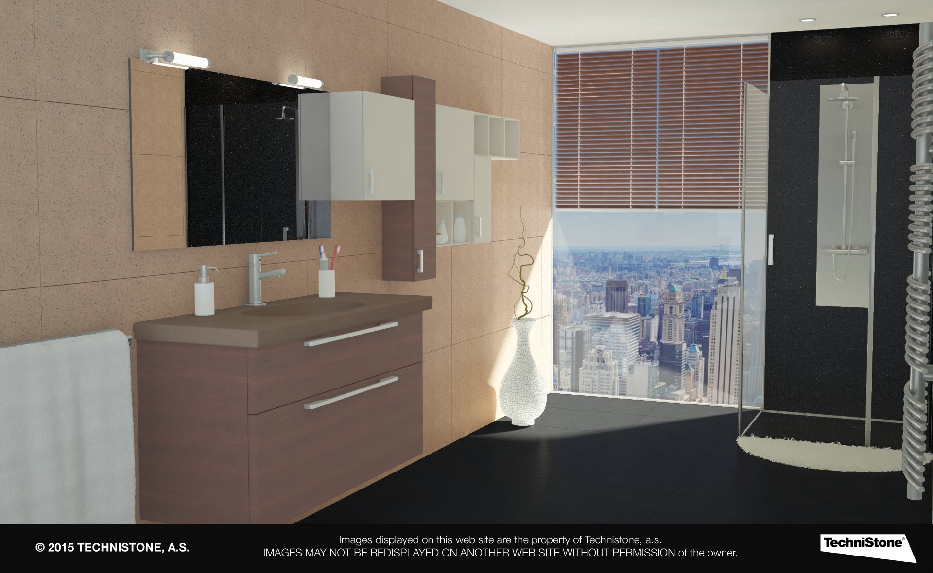 Modern bathroom
