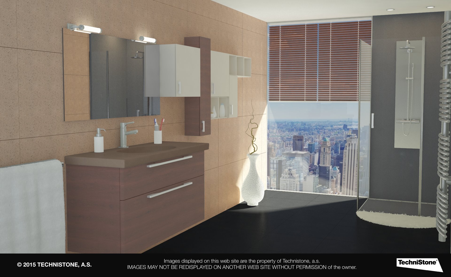 Modern bathroom