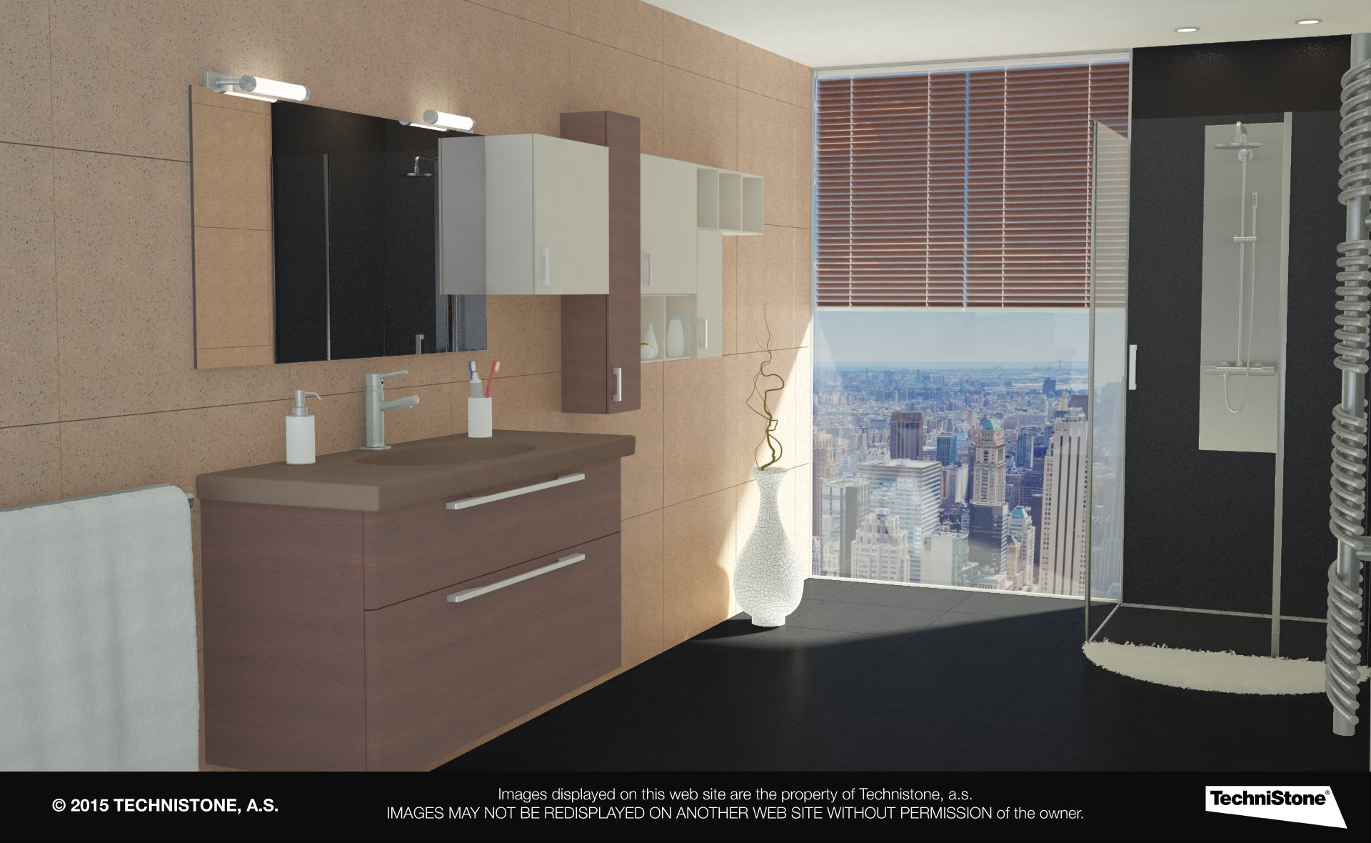 Modern bathroom