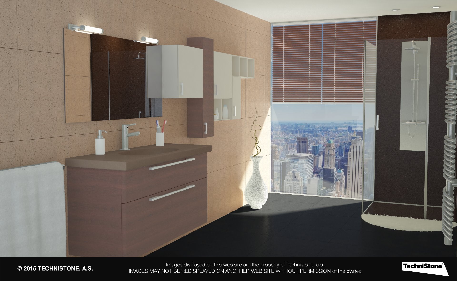 Modern bathroom