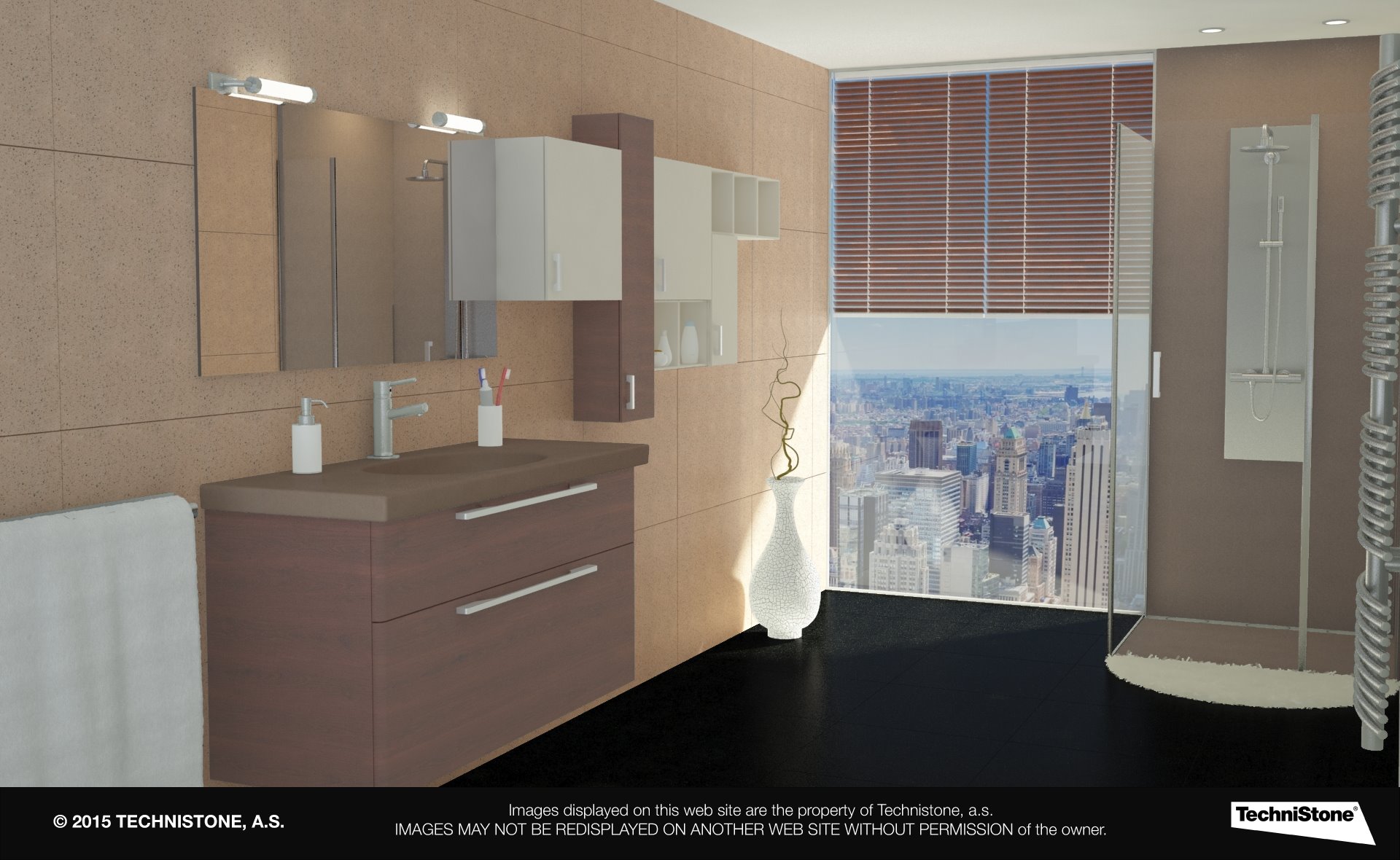 Modern bathroom