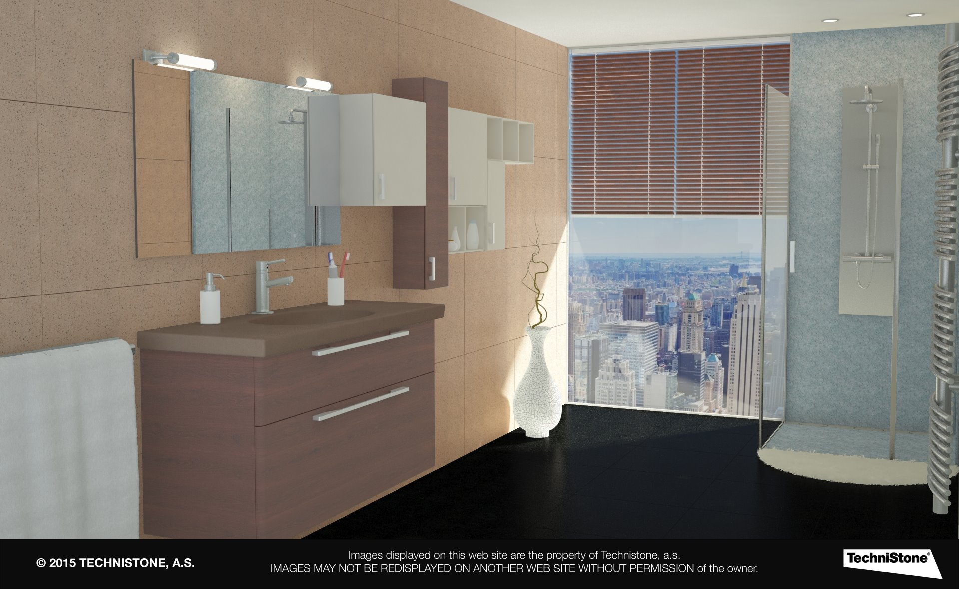 Modern bathroom