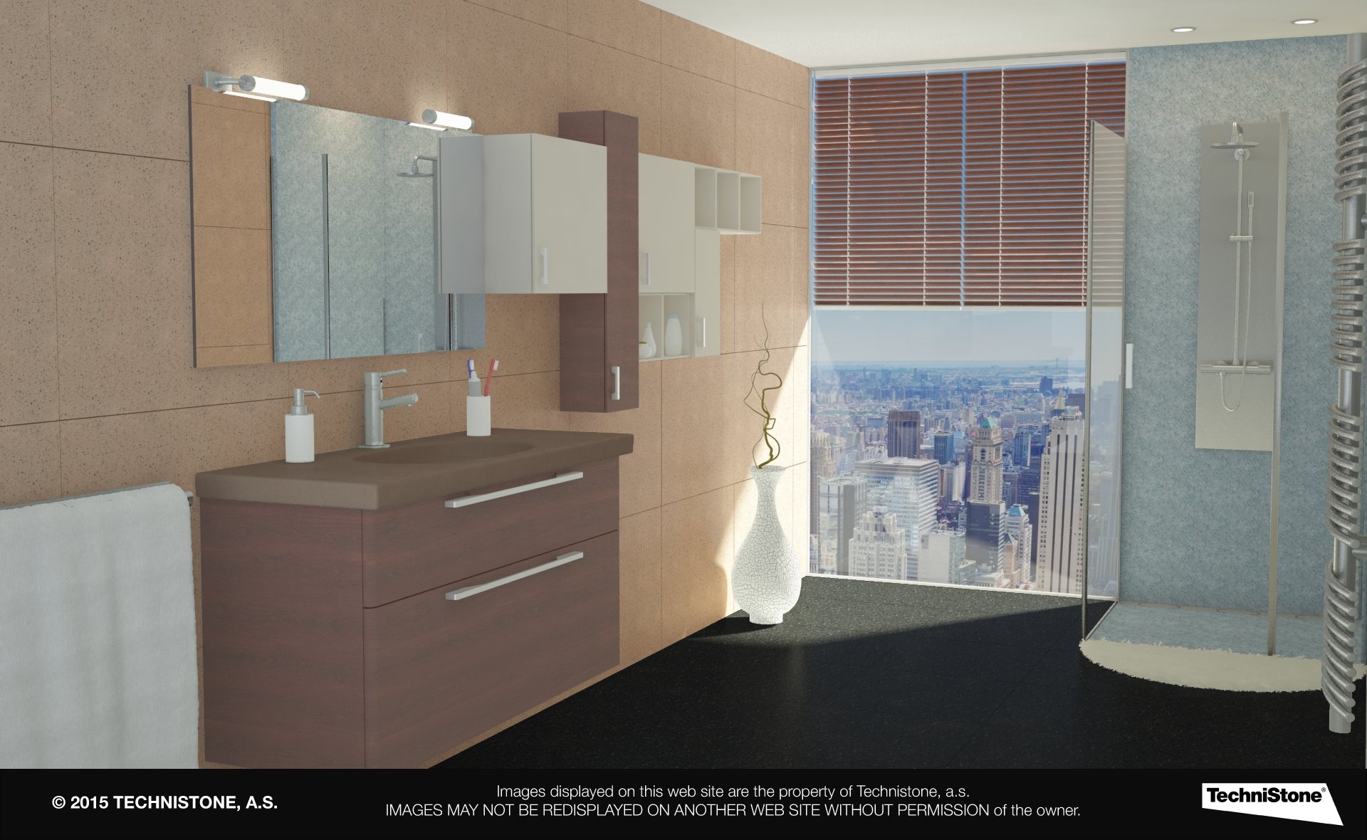 Modern bathroom