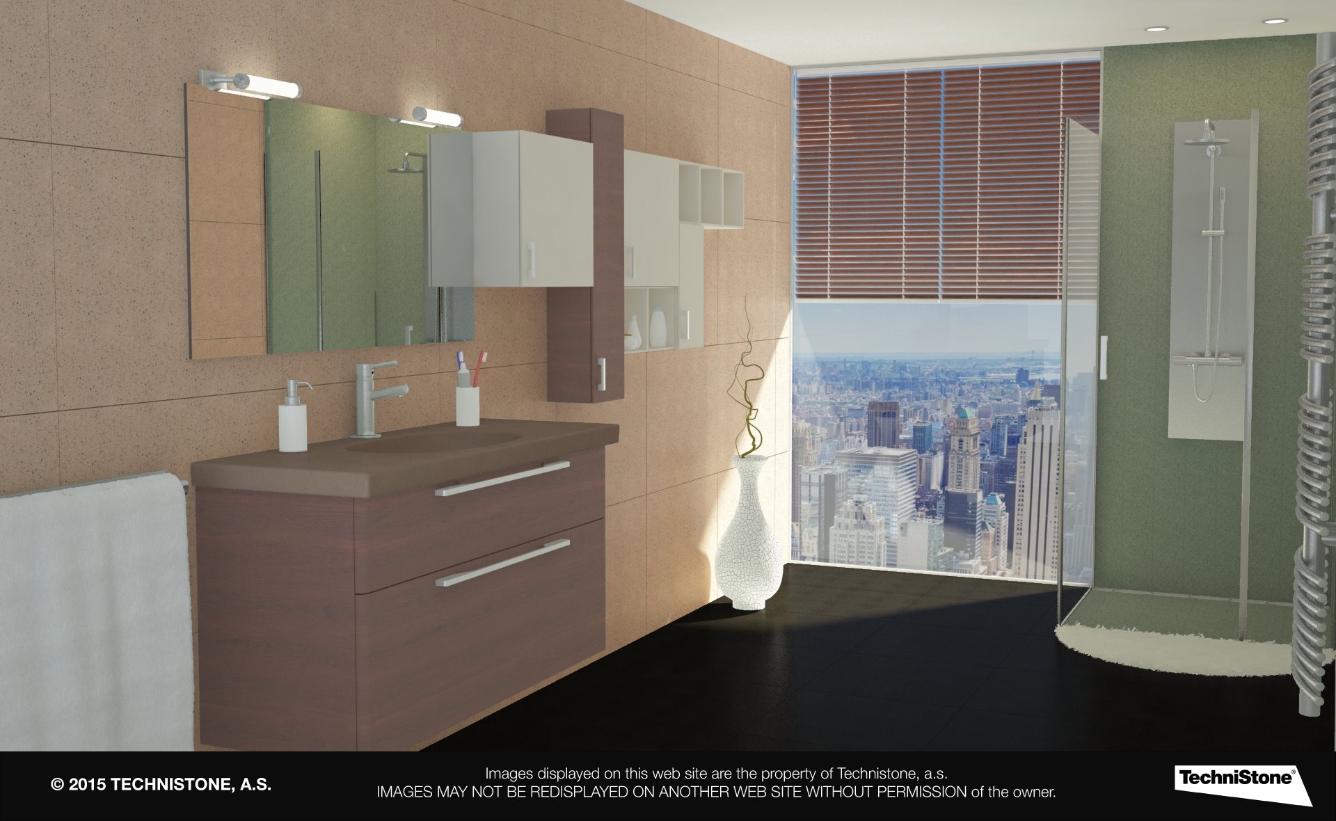 Modern bathroom