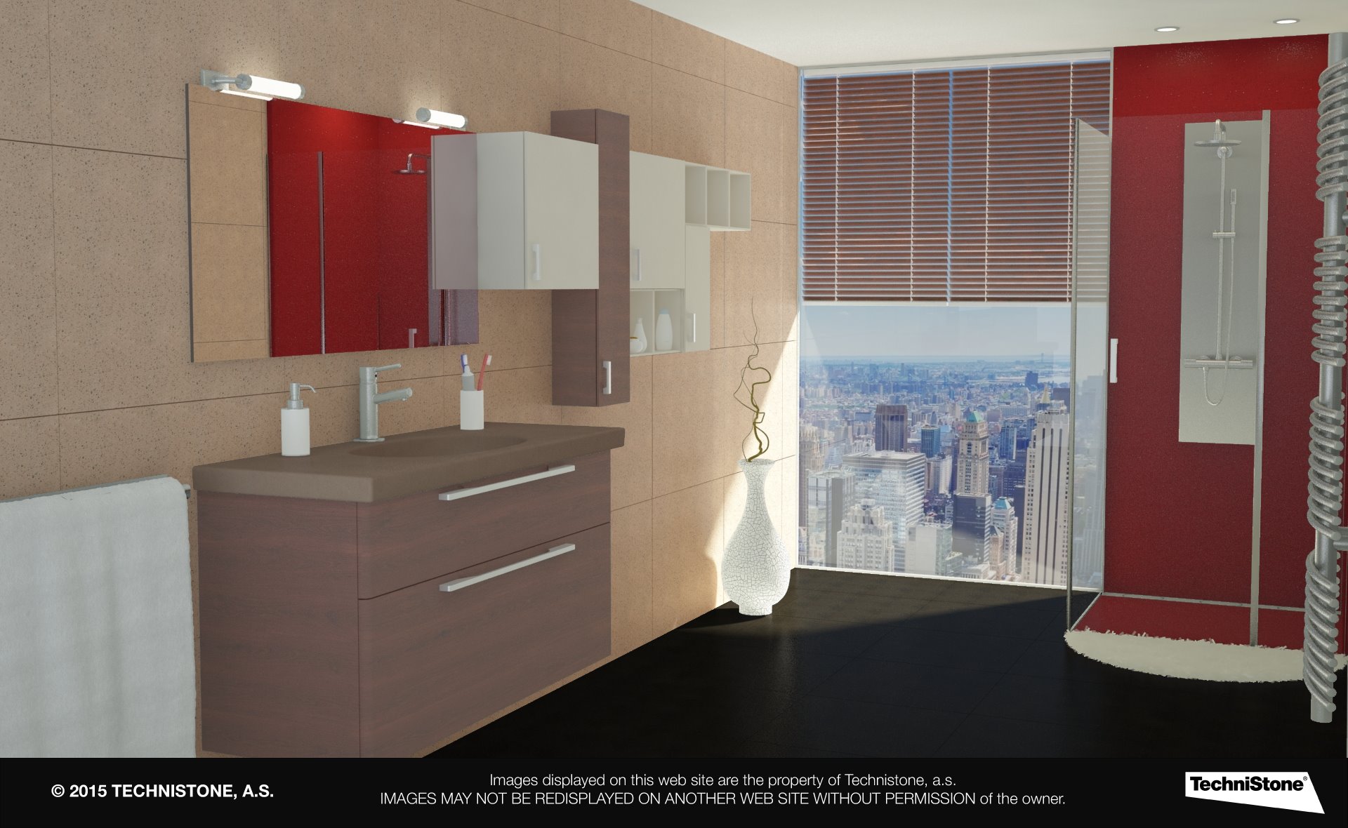 Modern bathroom