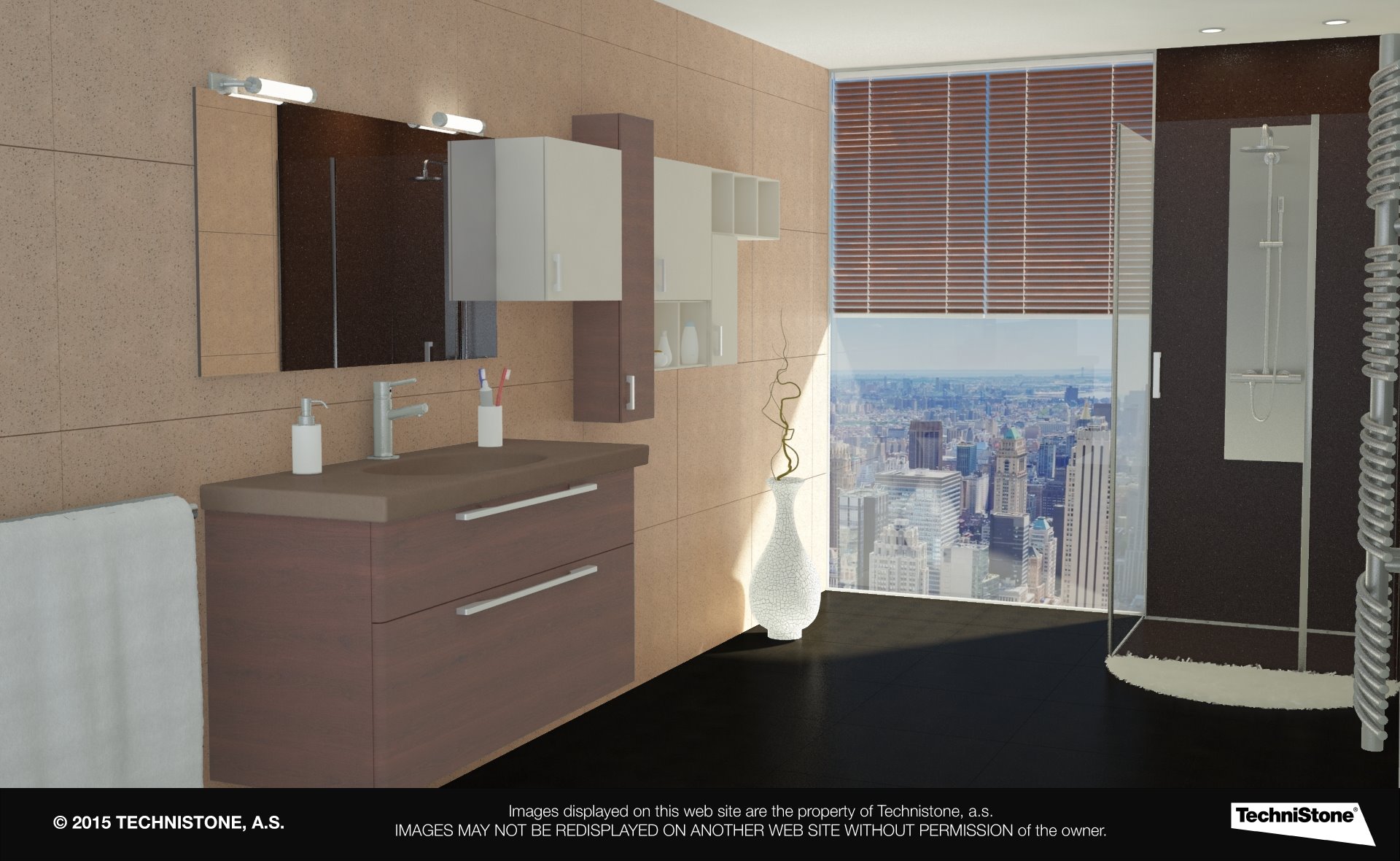 Modern bathroom