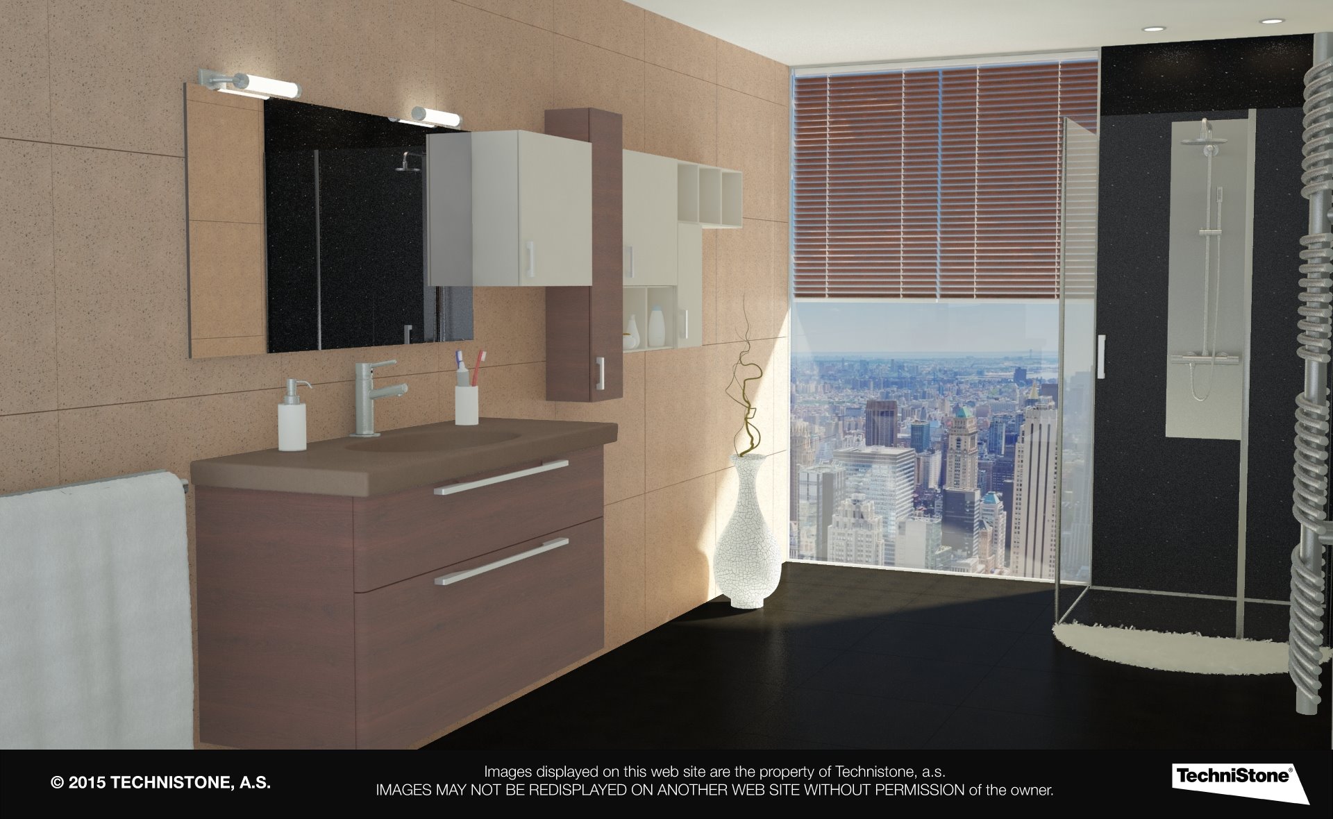 Modern bathroom