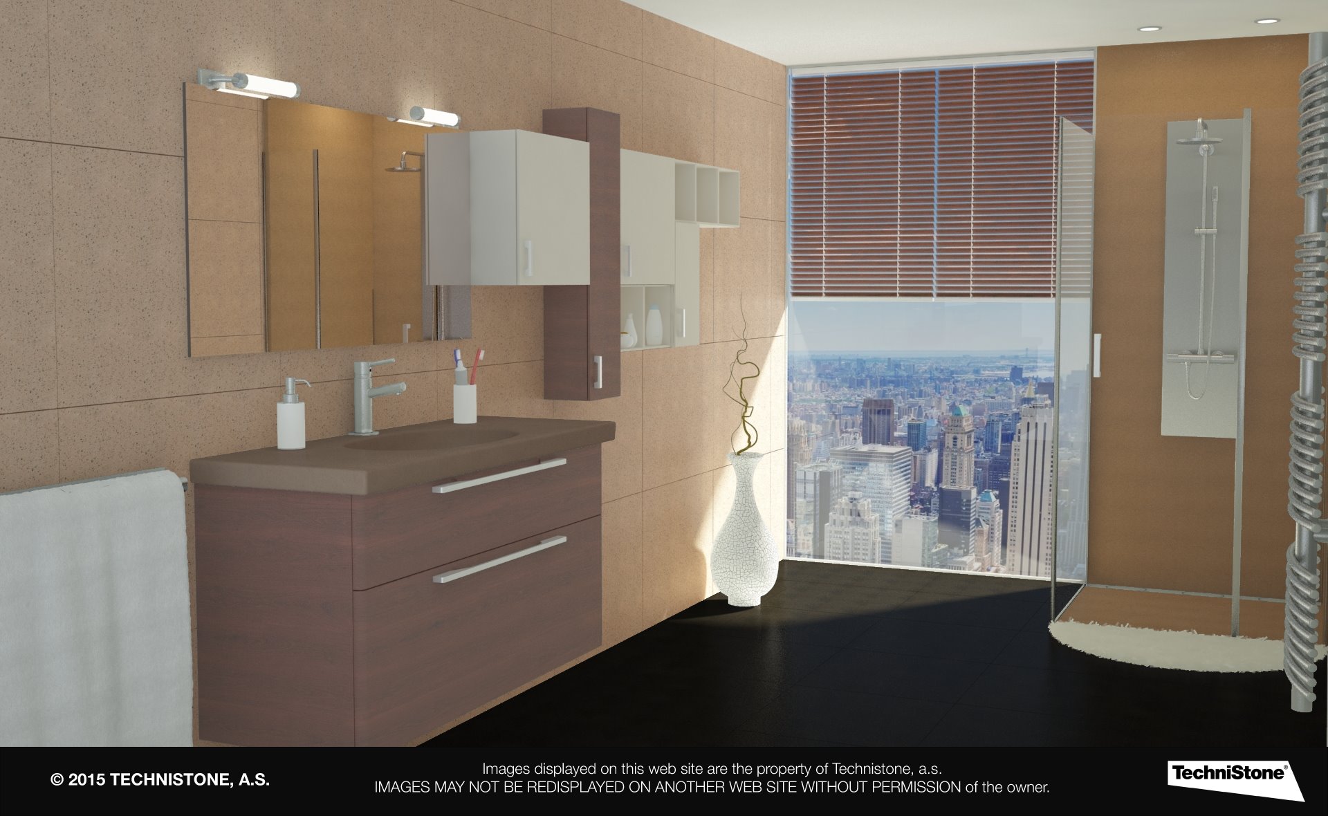 Modern bathroom