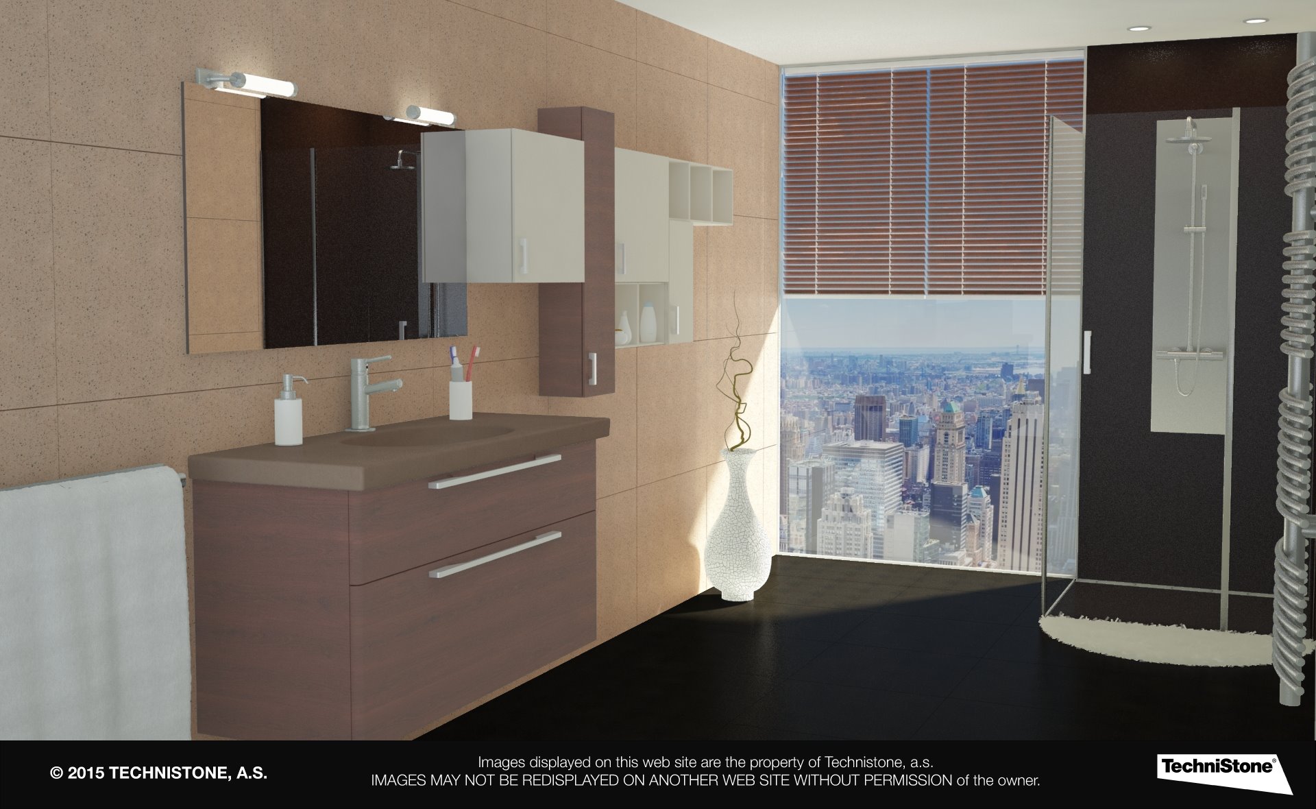 Modern bathroom