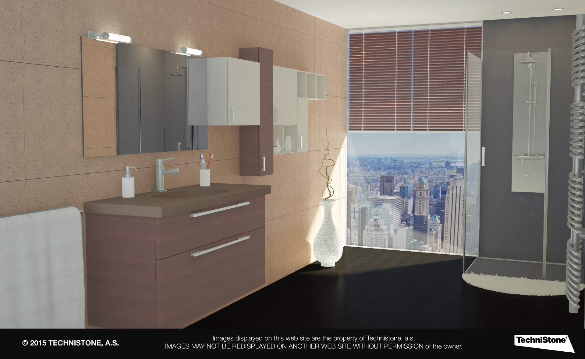 Modern bathroom