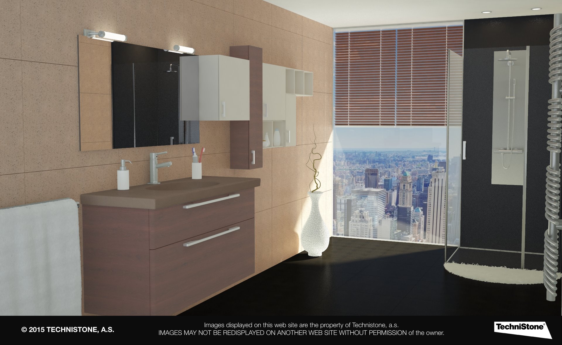 Modern bathroom