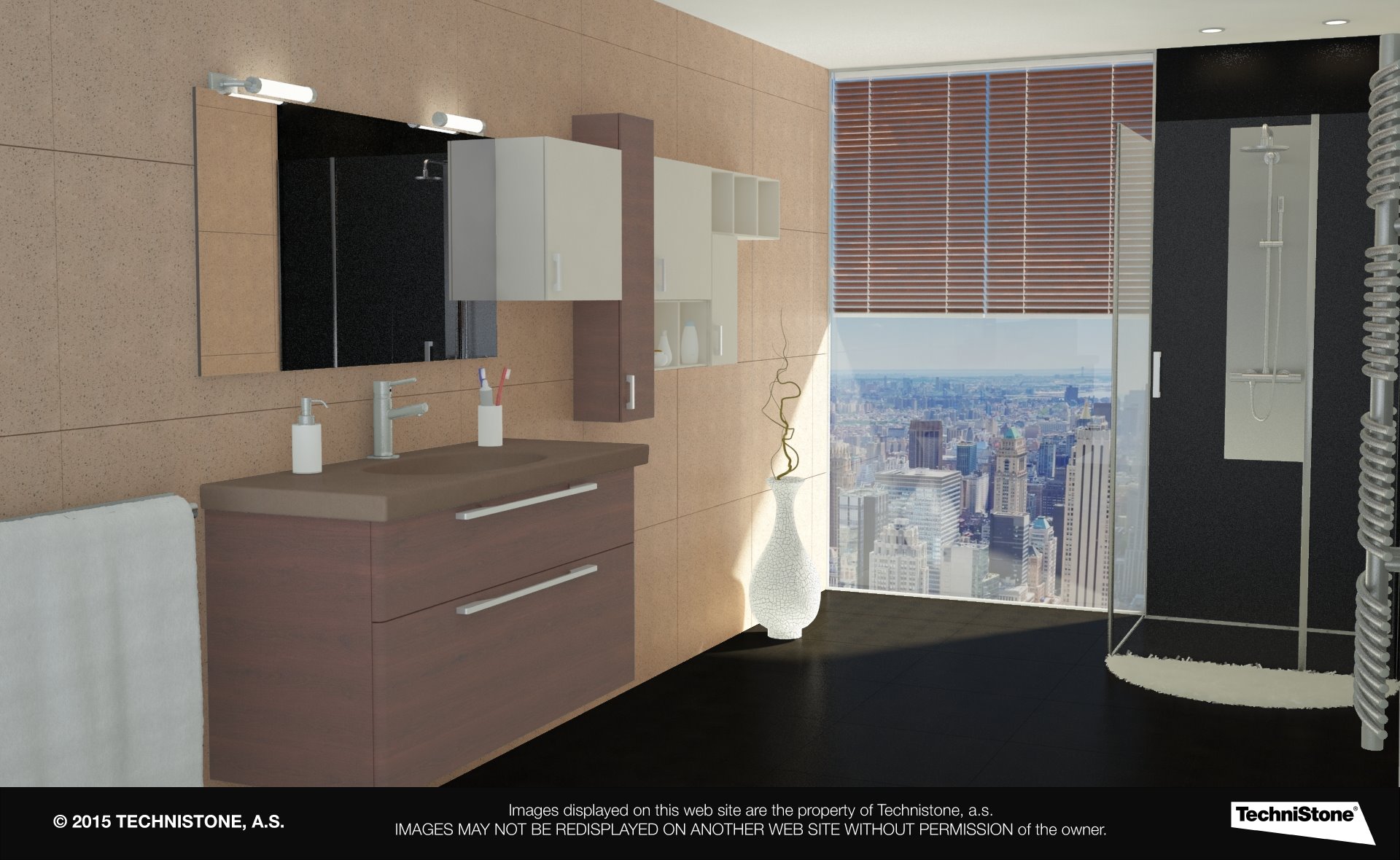 Modern bathroom