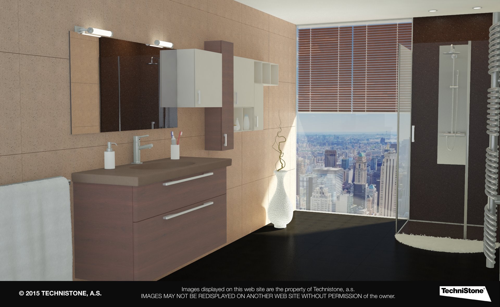 Modern bathroom
