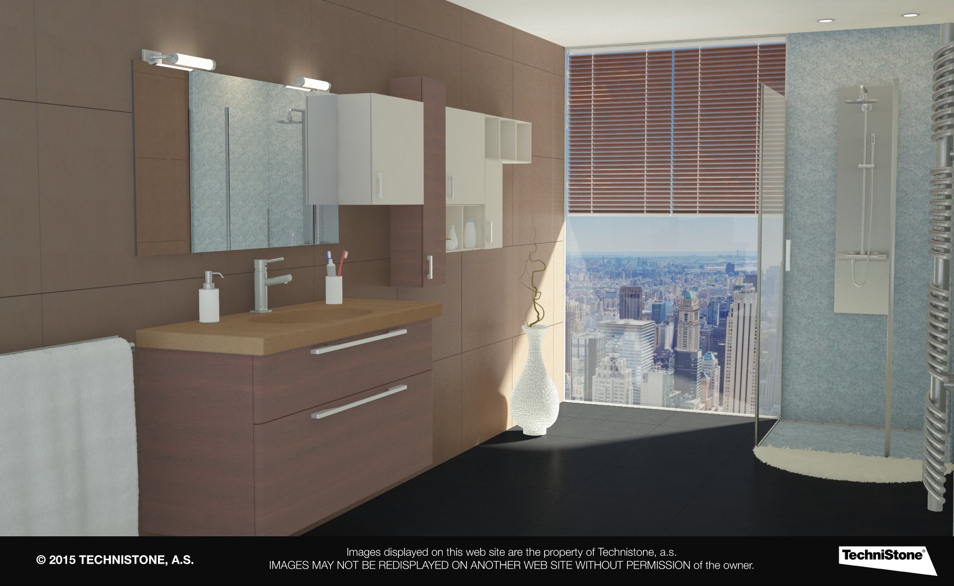 Modern bathroom