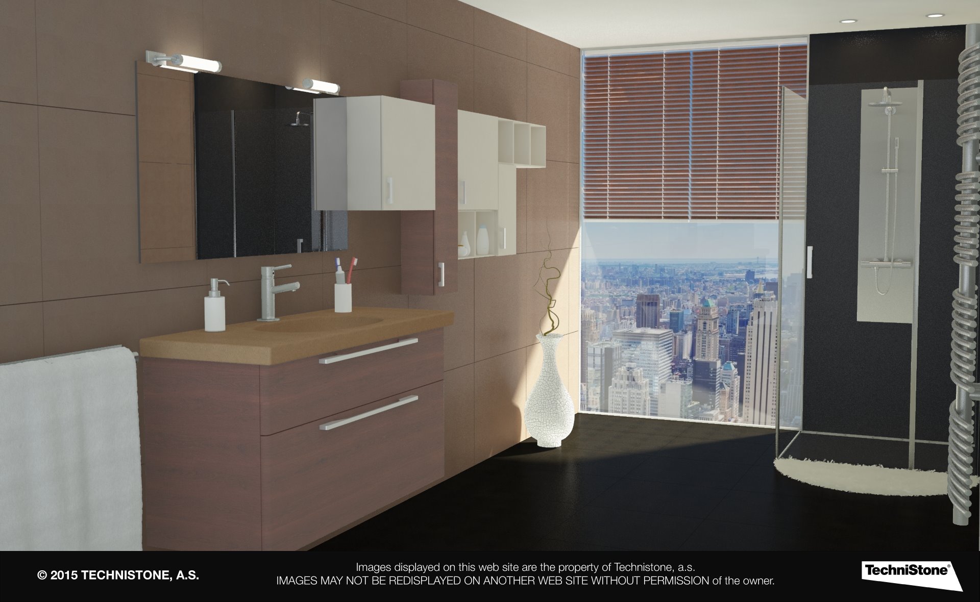 Modern bathroom