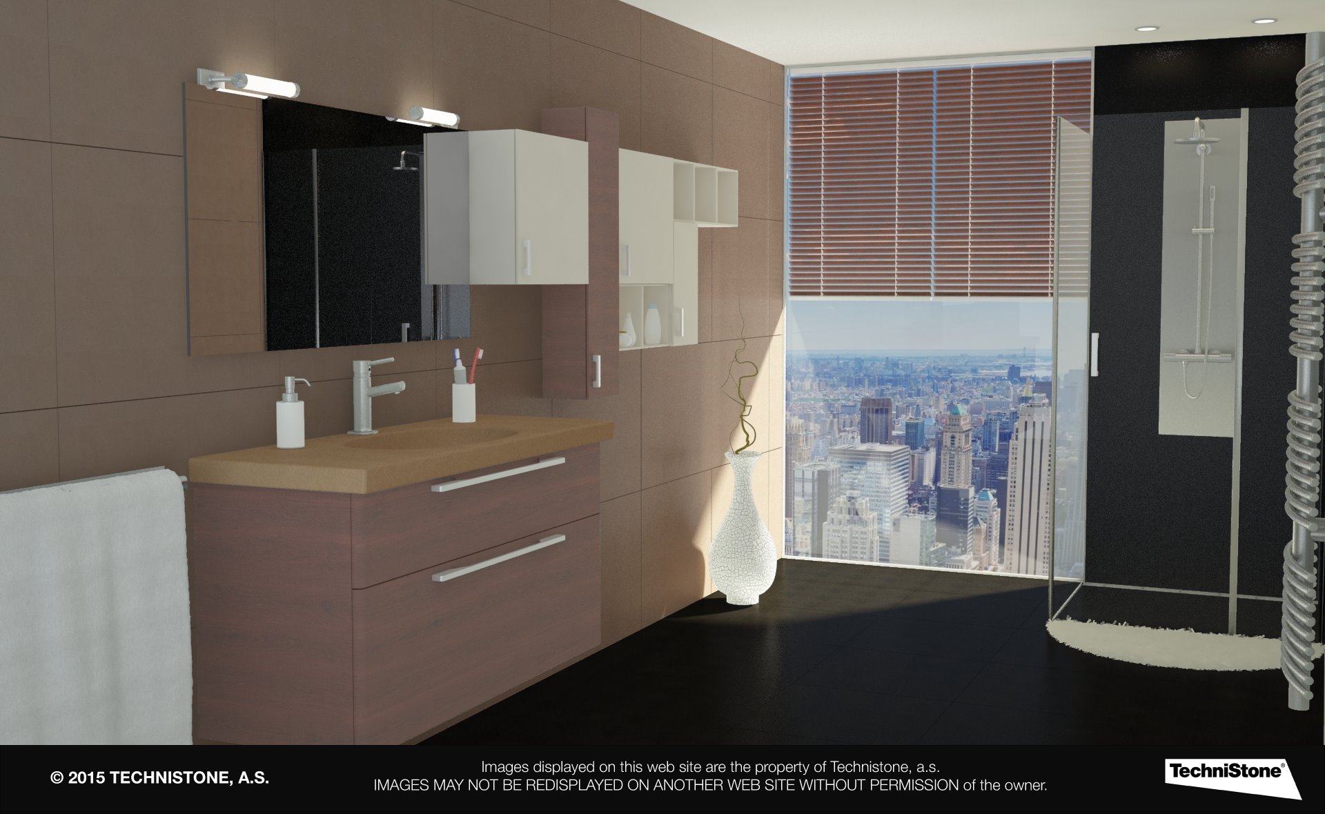 Modern bathroom