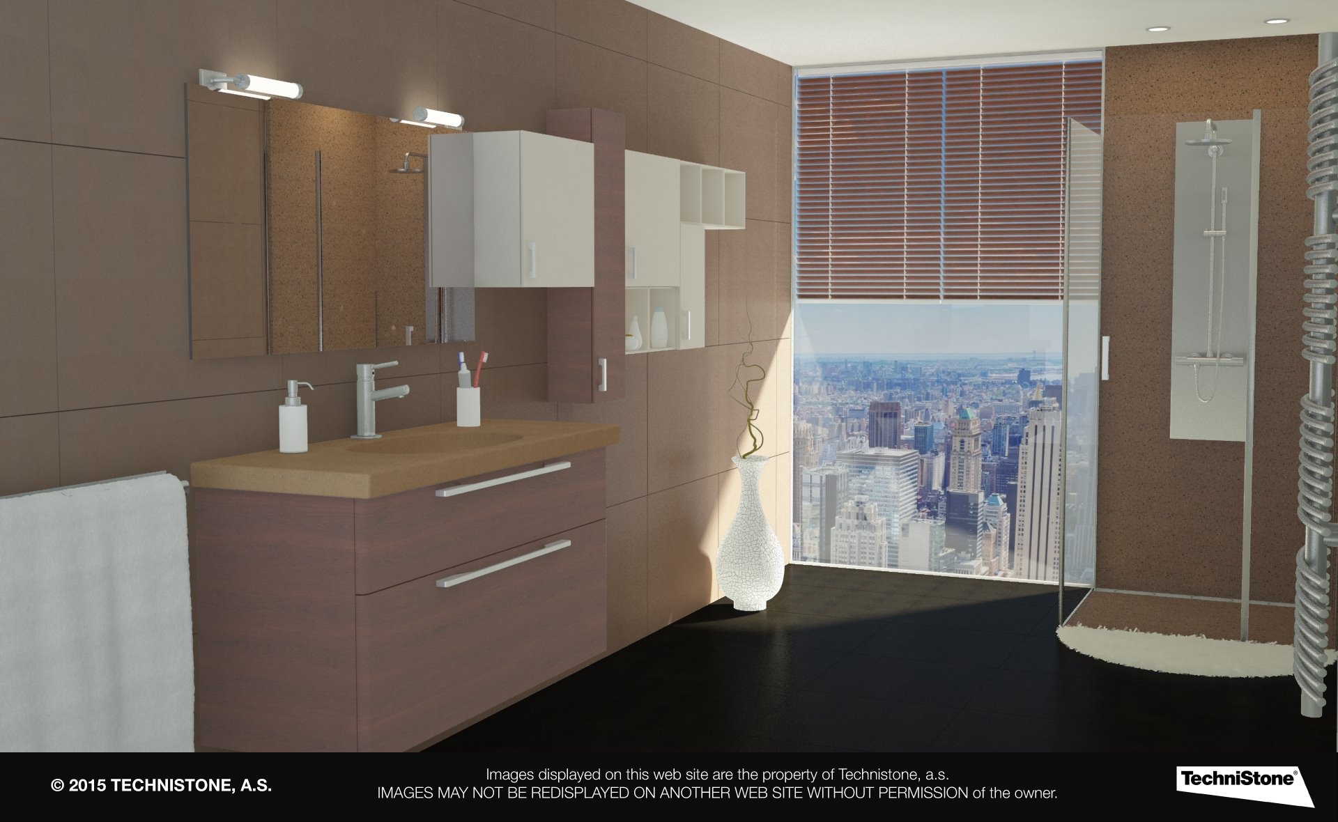 Modern bathroom