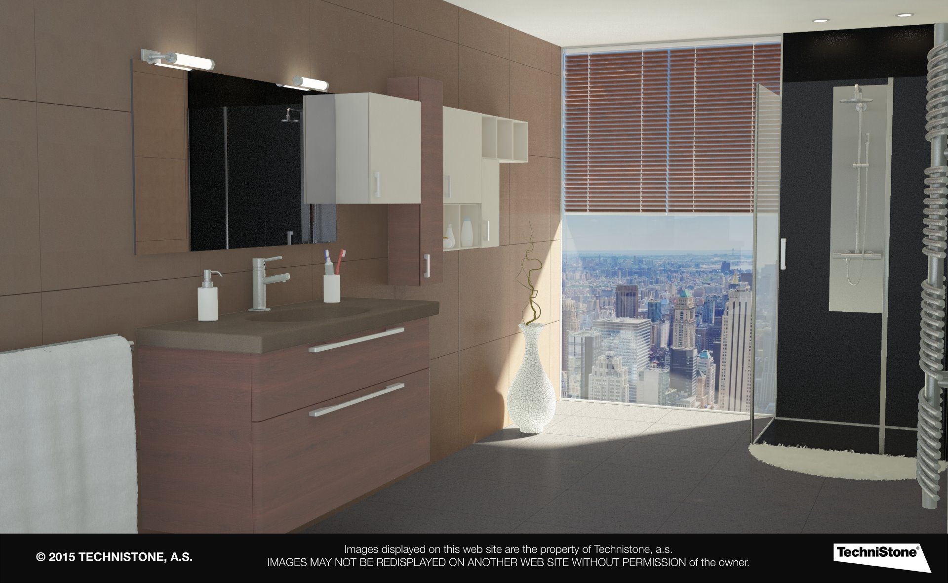 Modern bathroom