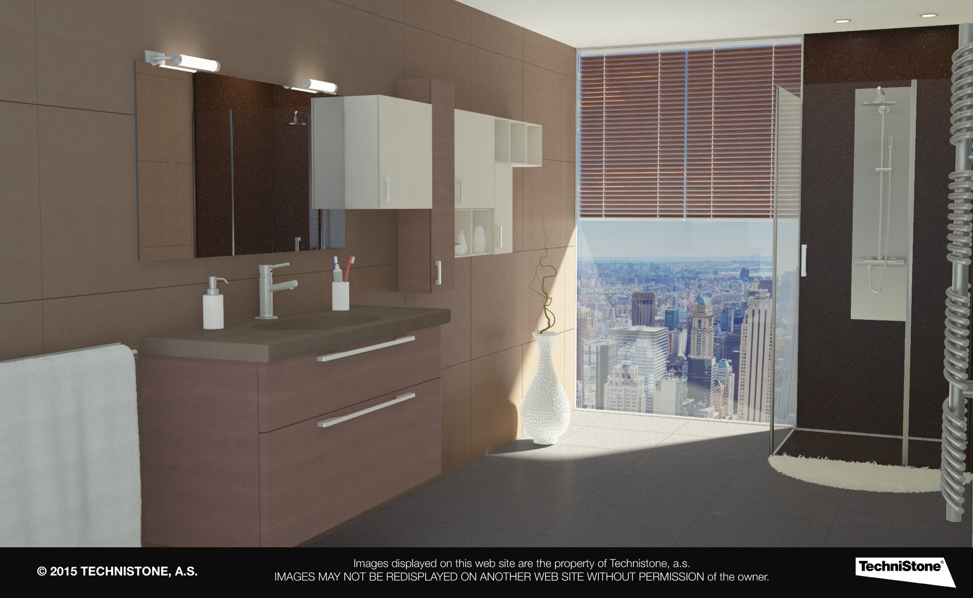 Modern bathroom