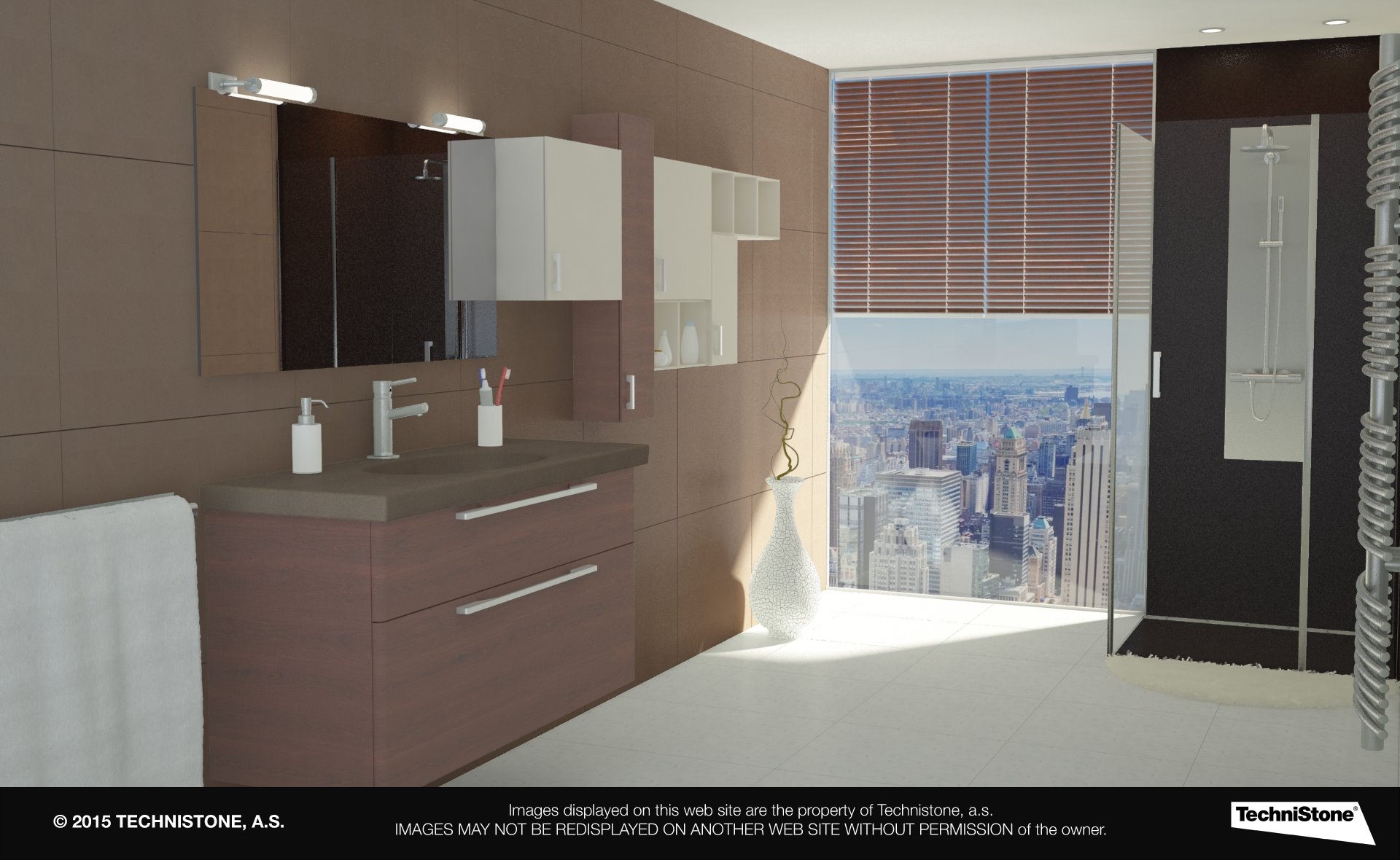 Modern bathroom