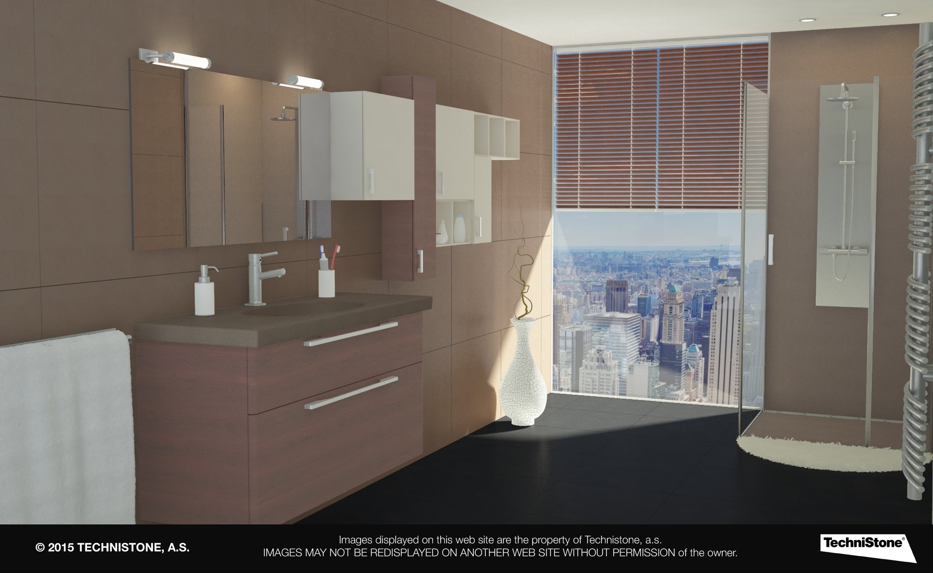 Modern bathroom