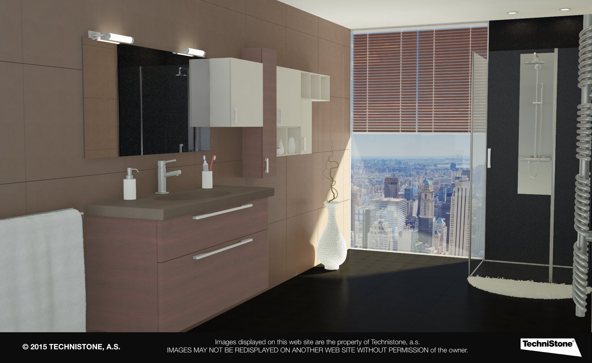 Modern bathroom