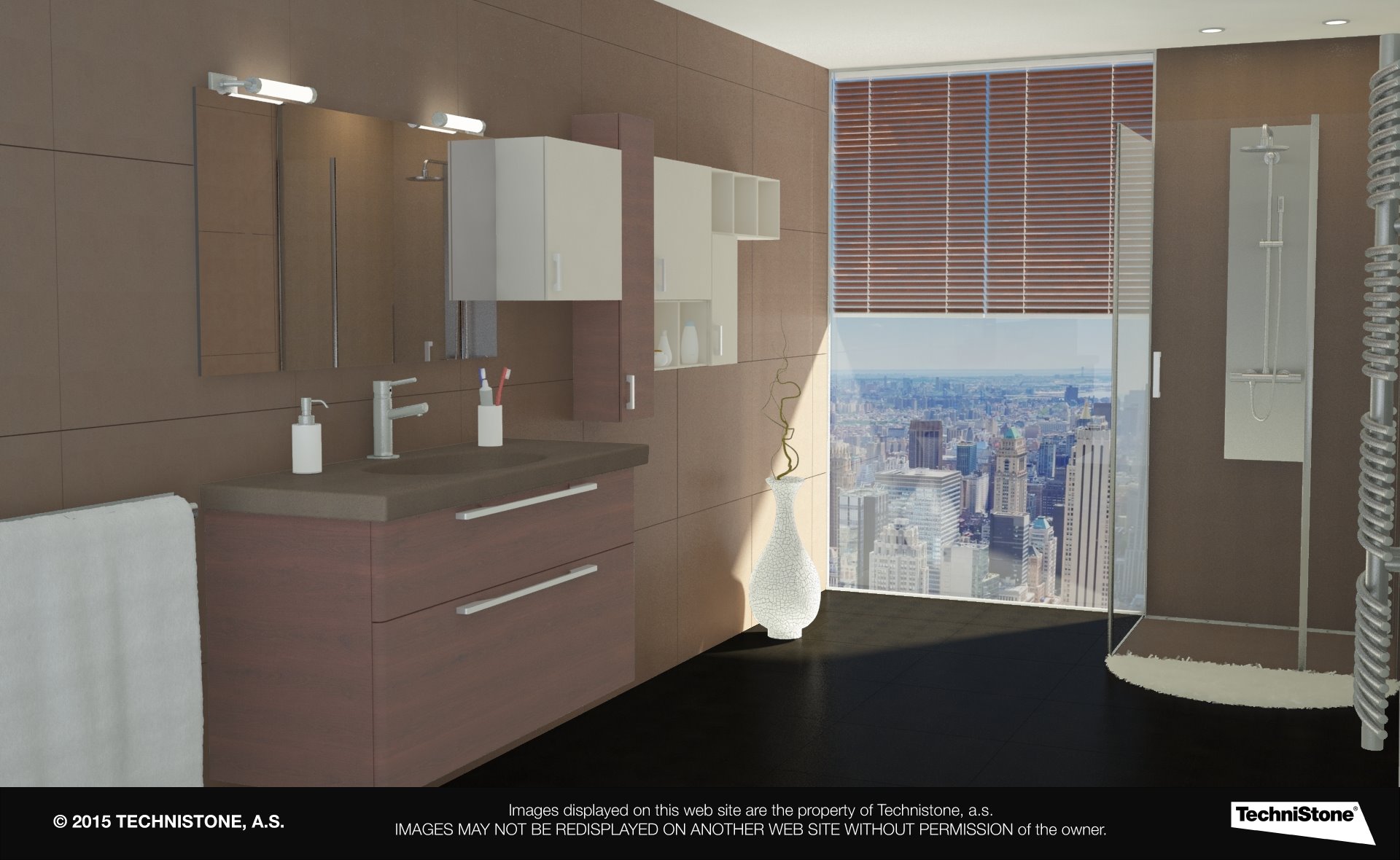Modern bathroom