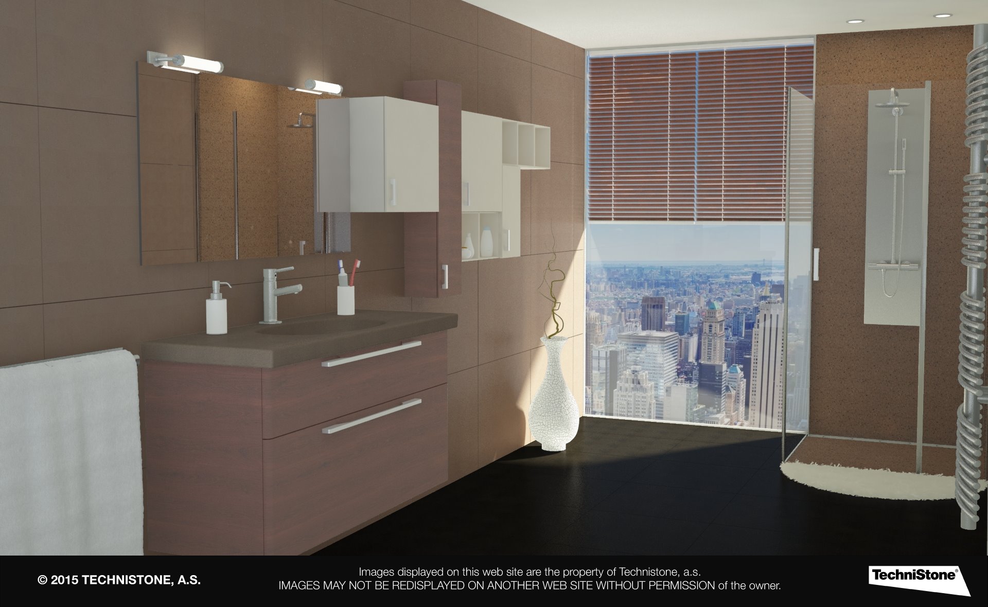 Modern bathroom